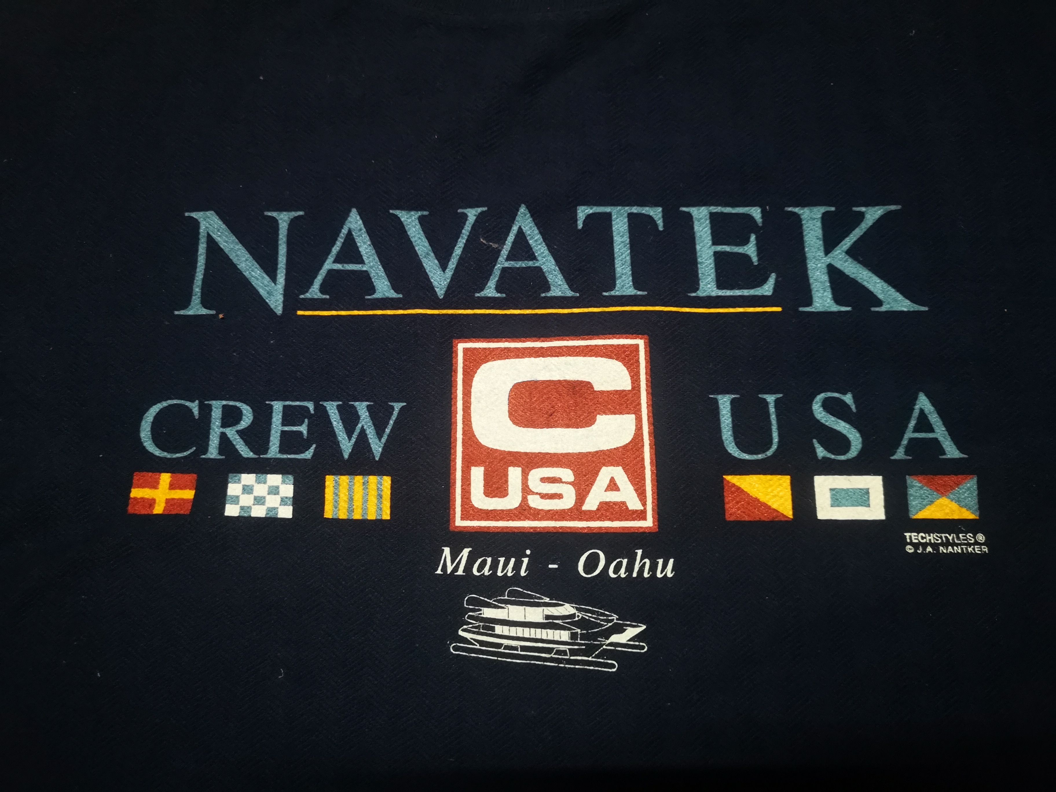 Vintage Vintage Navatek Usa Crew Size US M / EU 48-50 / 2 - 5 Thumbnail