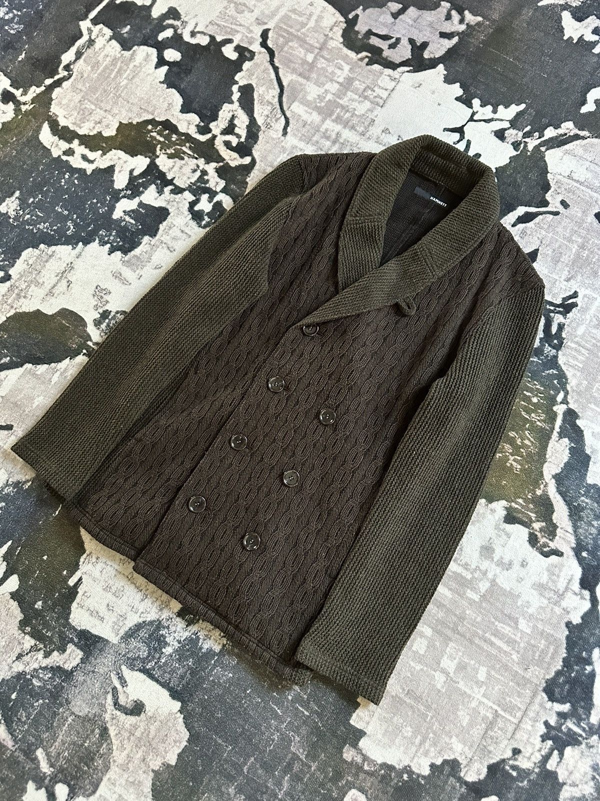 Katharine Hamnett London AW11 Katharine Hamnett cable knits double breasted Size US L / EU 52-54 / 3 - 5 Thumbnail