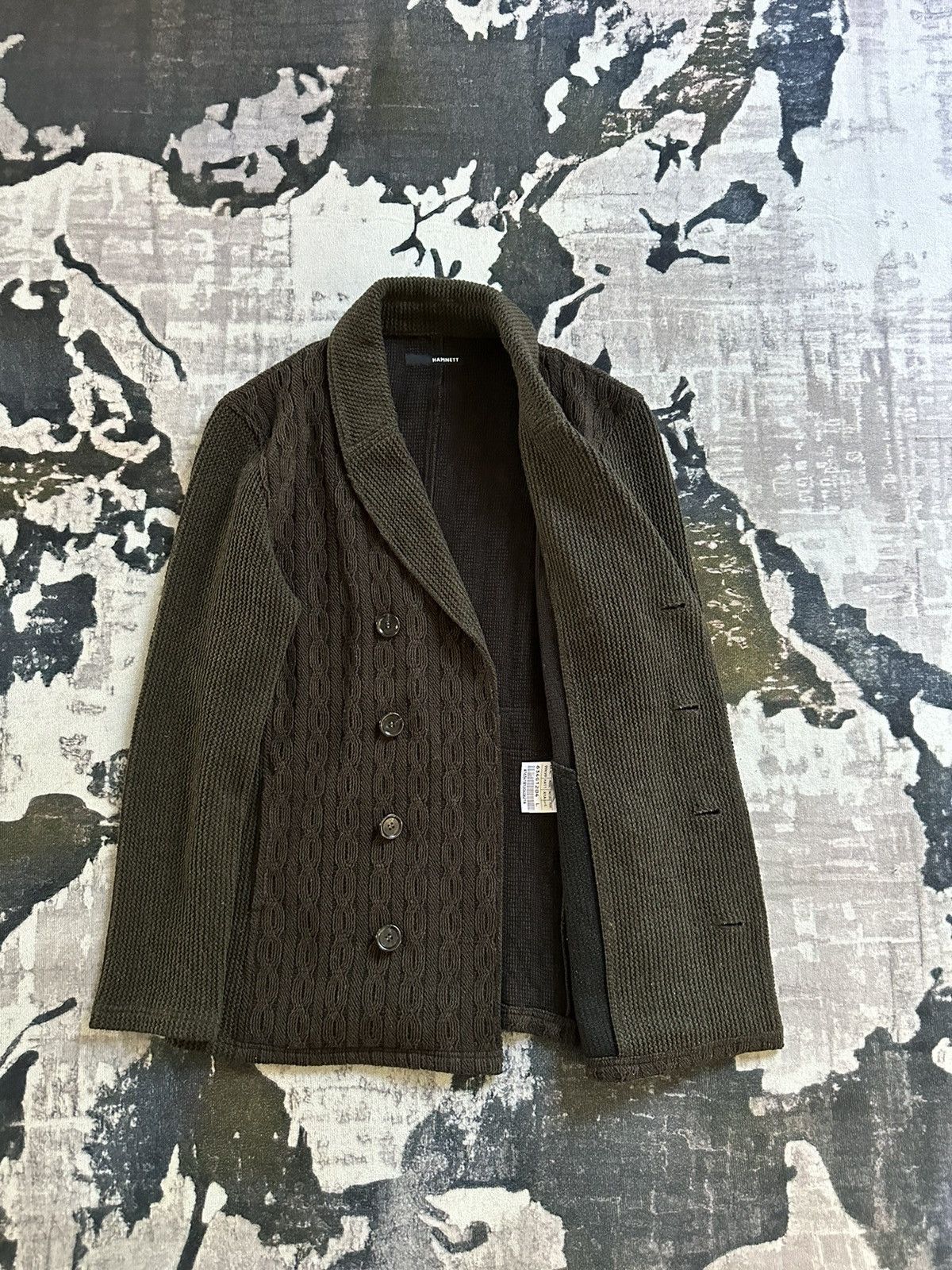 Katharine Hamnett London AW11 Katharine Hamnett cable knits double breasted Size US L / EU 52-54 / 3 - 3 Thumbnail