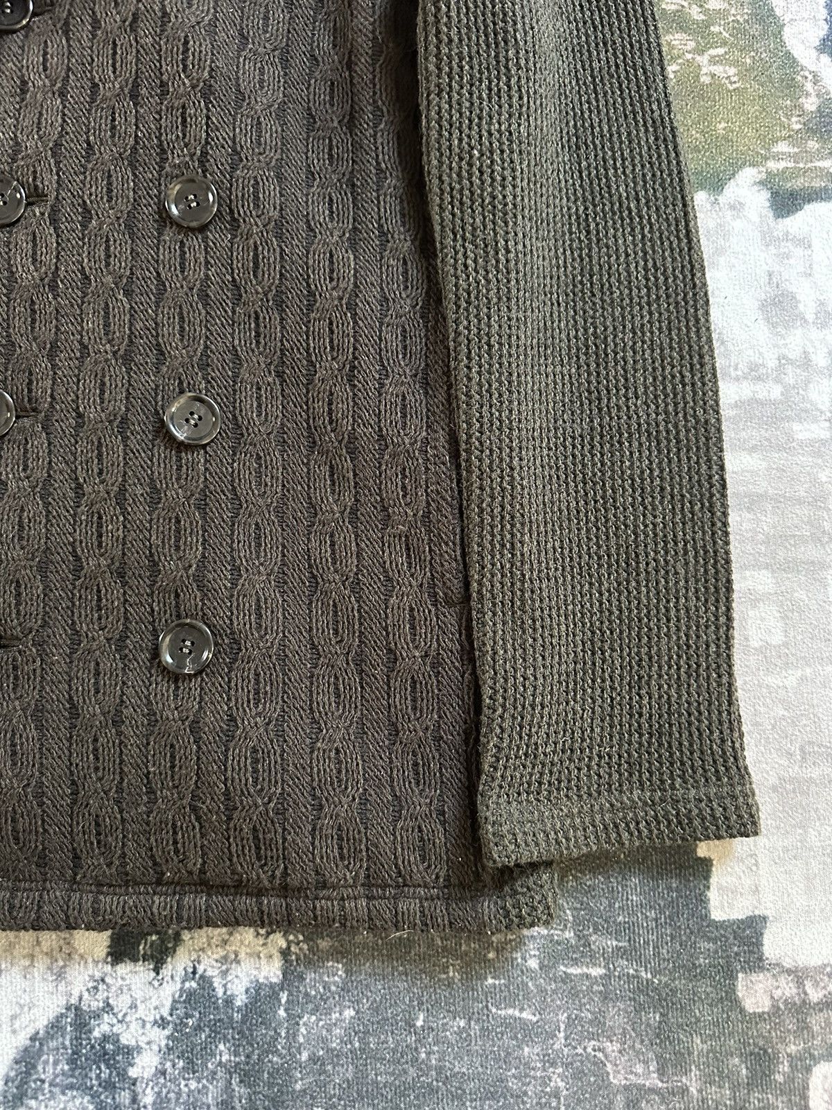Katharine Hamnett London AW11 Katharine Hamnett cable knits double breasted Size US L / EU 52-54 / 3 - 10 Thumbnail