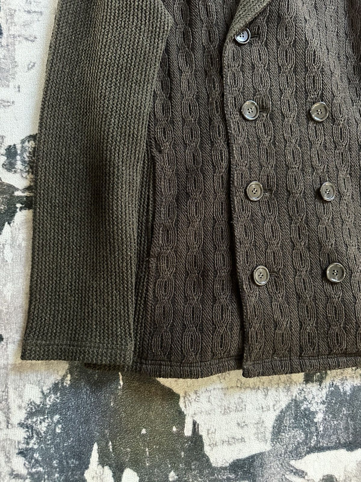 Katharine Hamnett London AW11 Katharine Hamnett cable knits double breasted Size US L / EU 52-54 / 3 - 9 Thumbnail