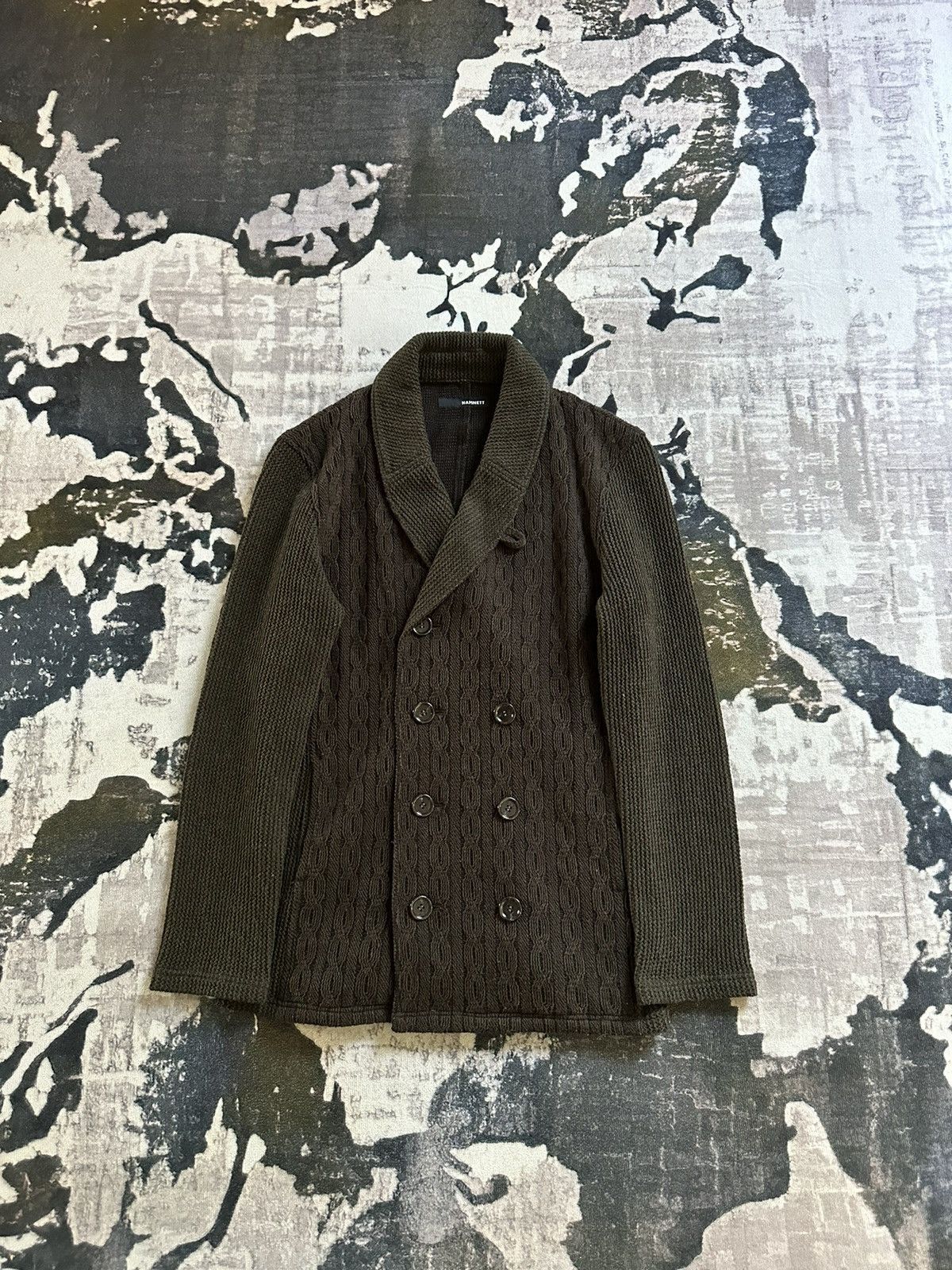 Katharine Hamnett London AW11 Katharine Hamnett cable knits double breasted Size US L / EU 52-54 / 3 - 1 Thumbnail