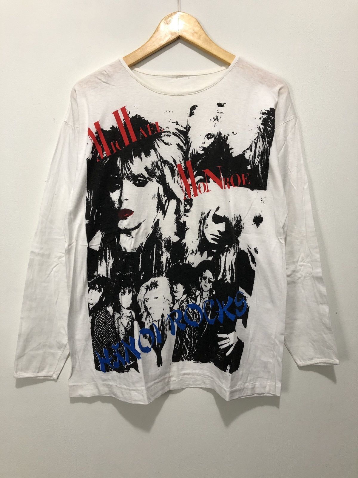 Vintage Michael Monroe Hanoi Rocks Long Sleeve T-Shirt
