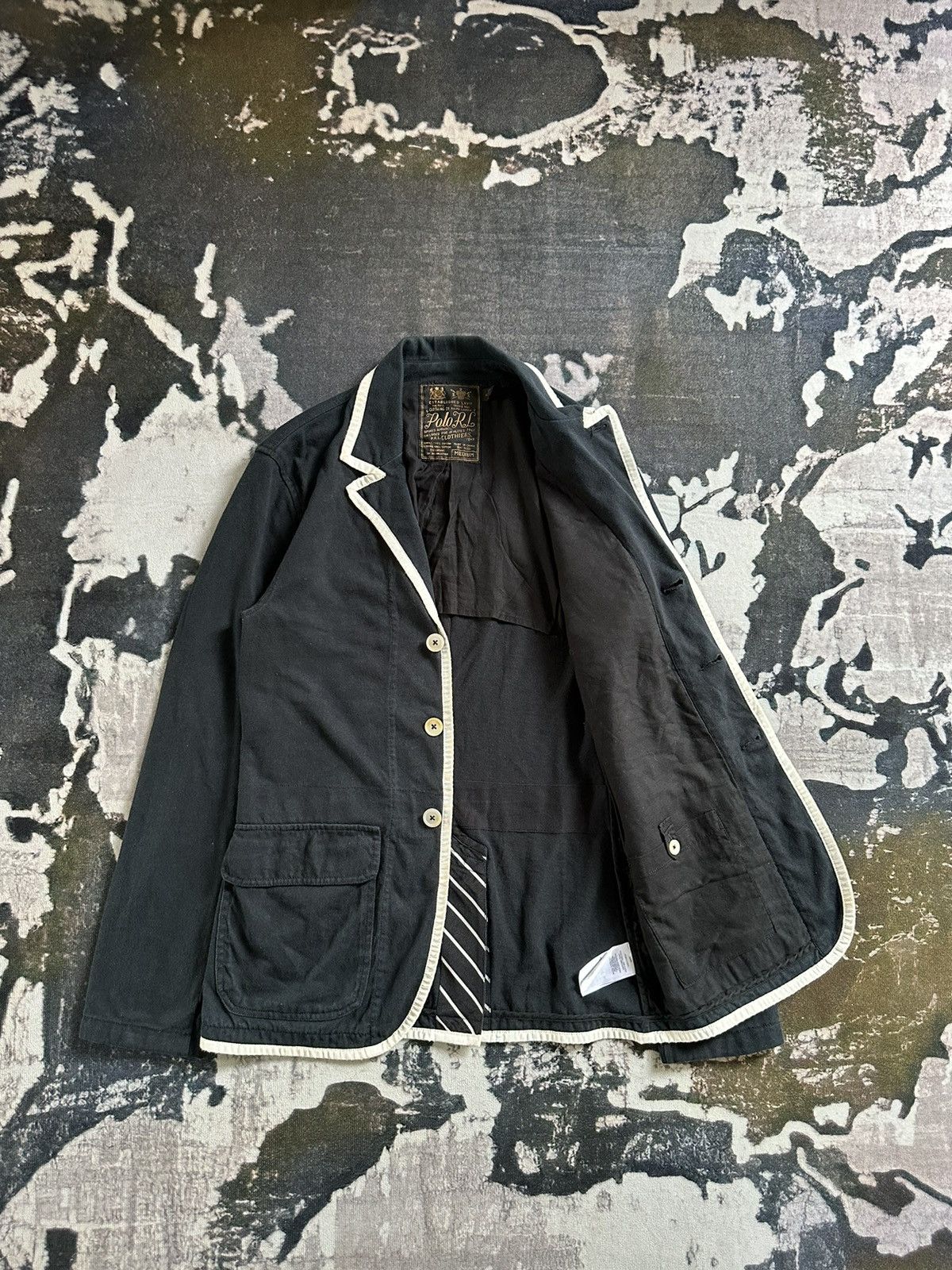 Polo Ralph Lauren 2000s Polo Ralph Lauren cotton sportswear blazer Size US L / EU 52-54 / 3 - 2 Thumbnail