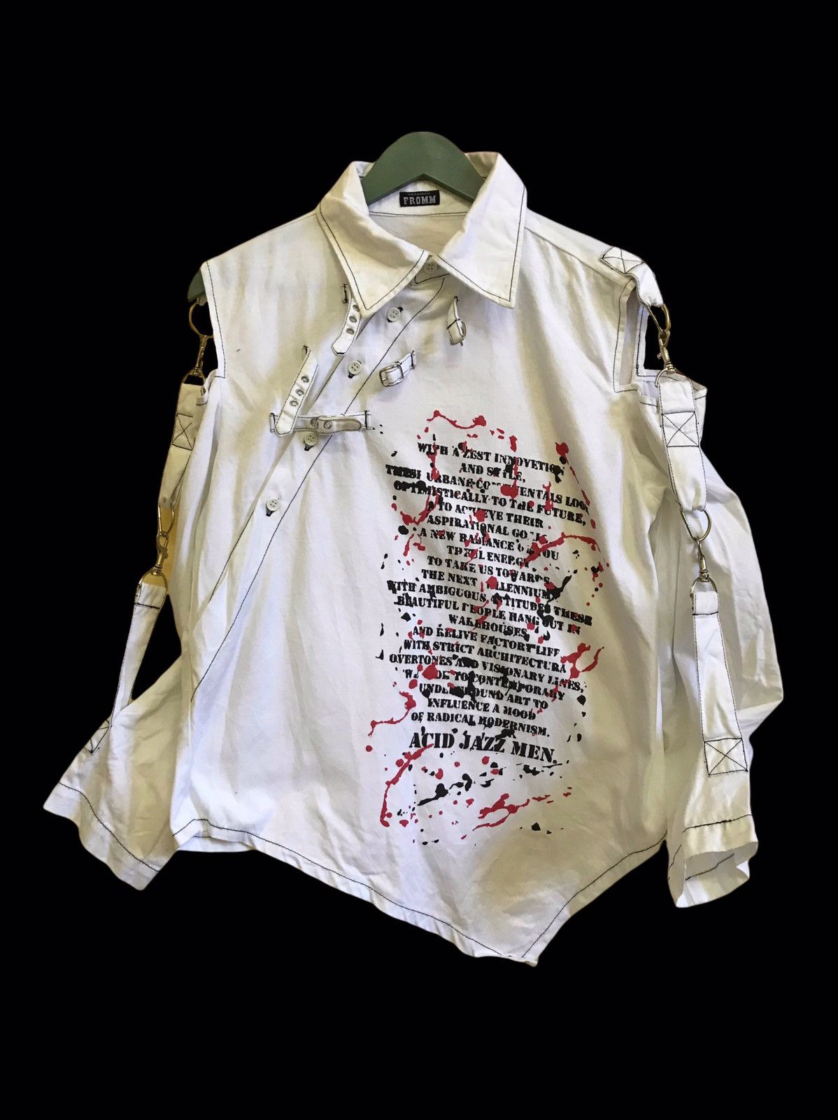Seditionaries Harajuku Fromm Seditionaries Bondage Punk Shirt Size US M / EU 48-50 / 2 - 1 Thumbnail