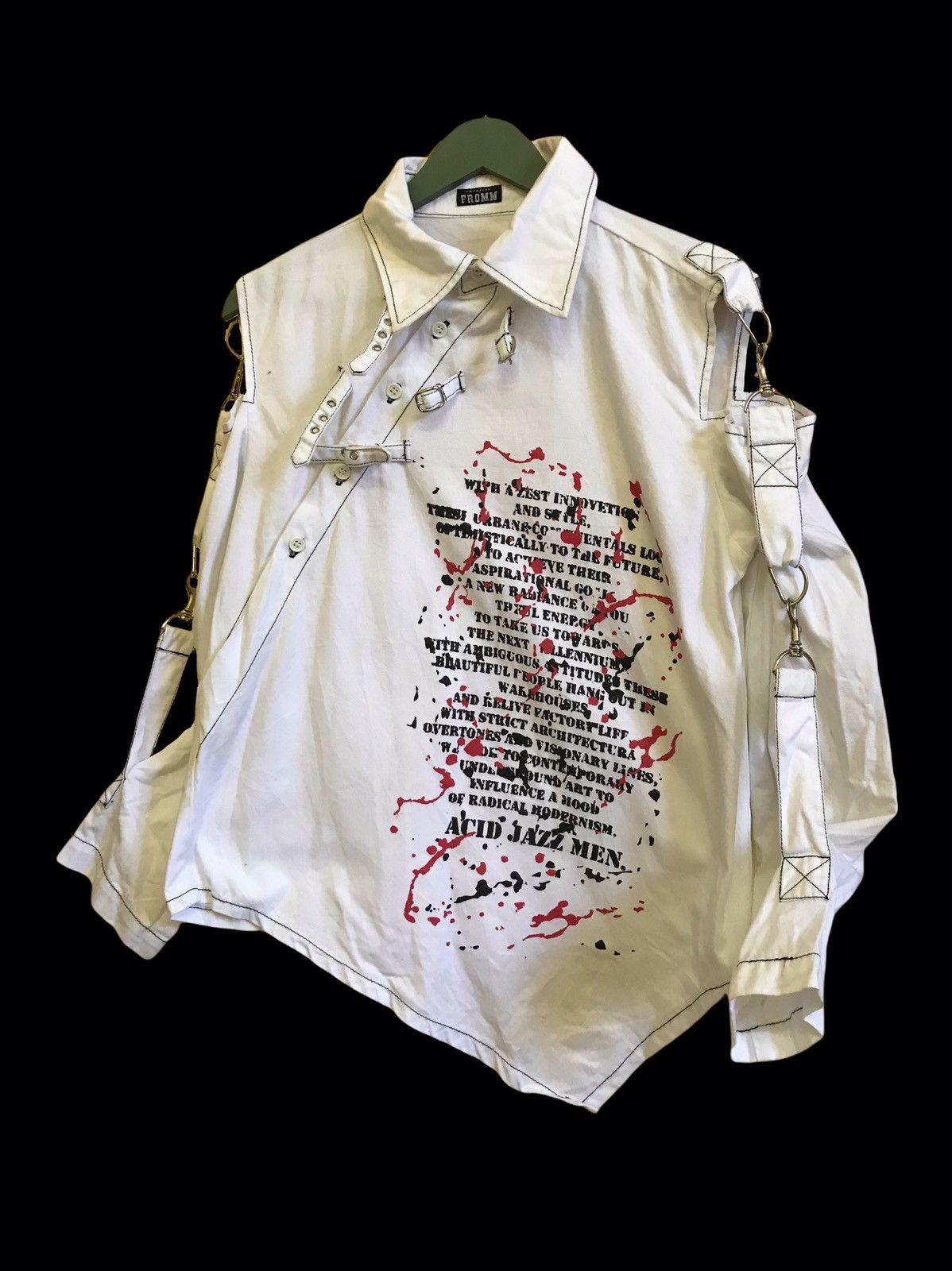 Seditionaries Harajuku Fromm Seditionaries Bondage Punk Shirt Size US M / EU 48-50 / 2 - 2 Thumbnail