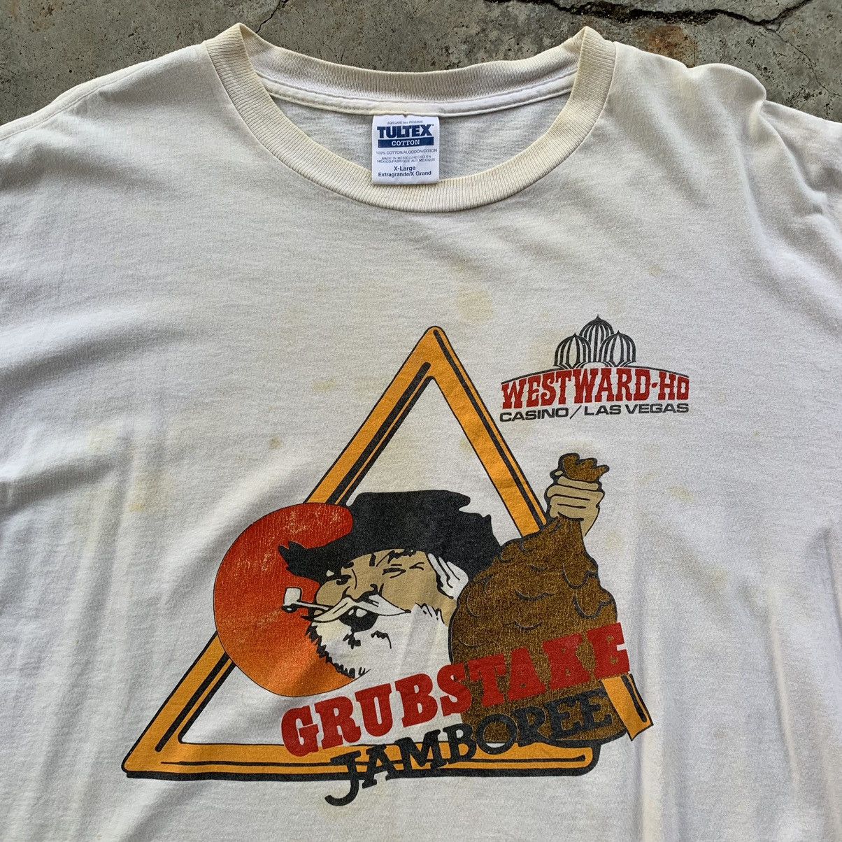 Tultex Grubstake Jamboree vintage tshirt tee Size US XL / EU 56 / 4 - 6 Thumbnail
