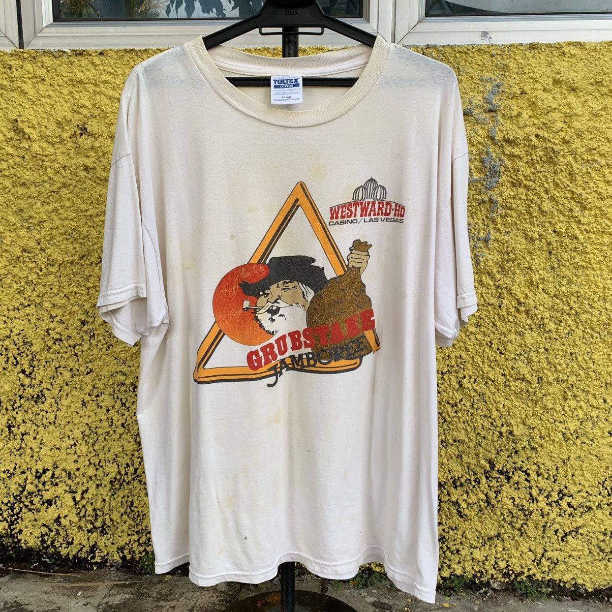 Tultex Grubstake Jamboree vintage tshirt tee Size US XL / EU 56 / 4 - 1 Thumbnail