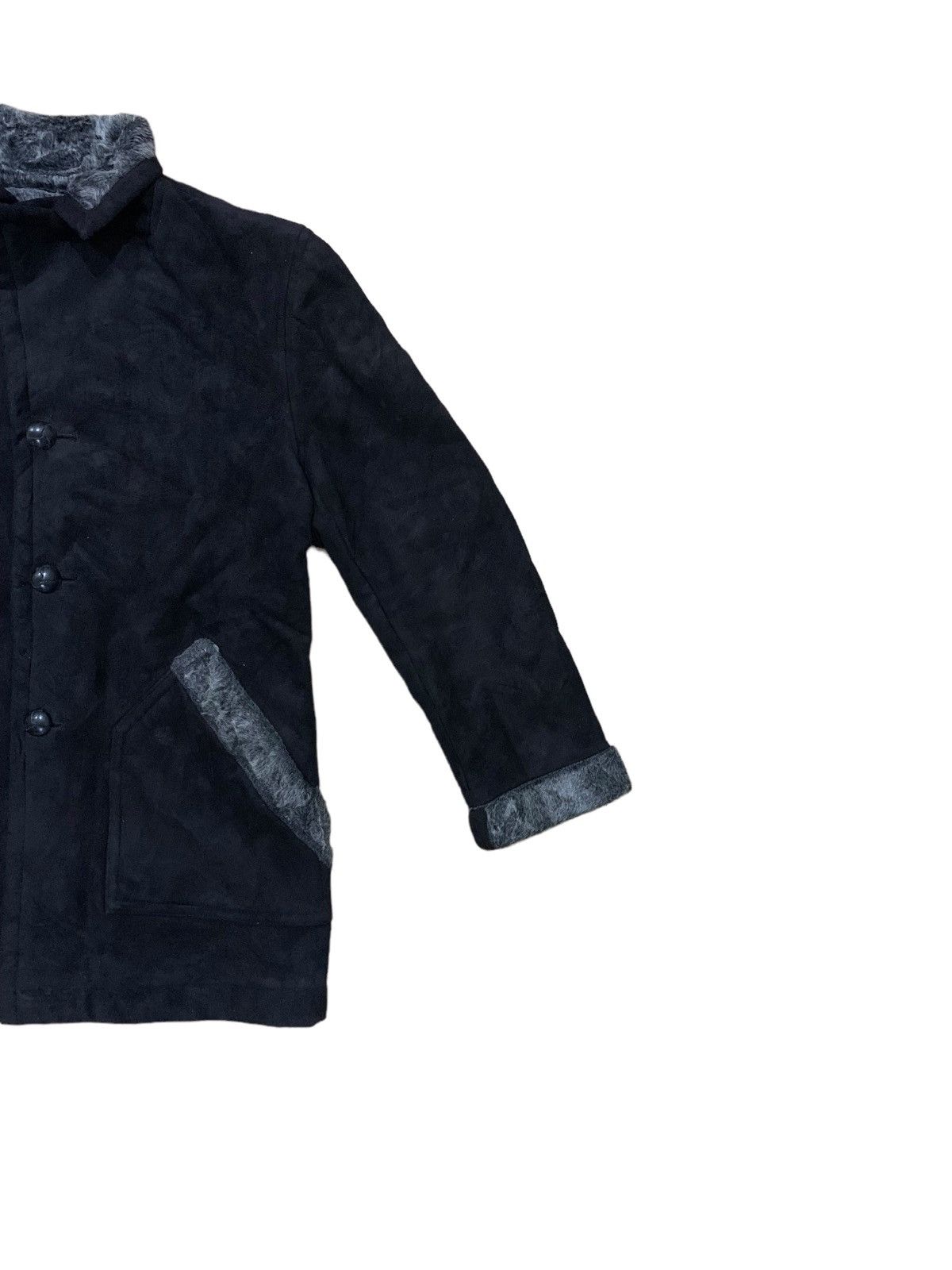 Japanese Brand × Takeo Kikuchi Japanese Designer Takeo Kikuchi Lined Fleece Sherpa Jacket Size US L / EU 52-54 / 3 - 6 Thumbnail