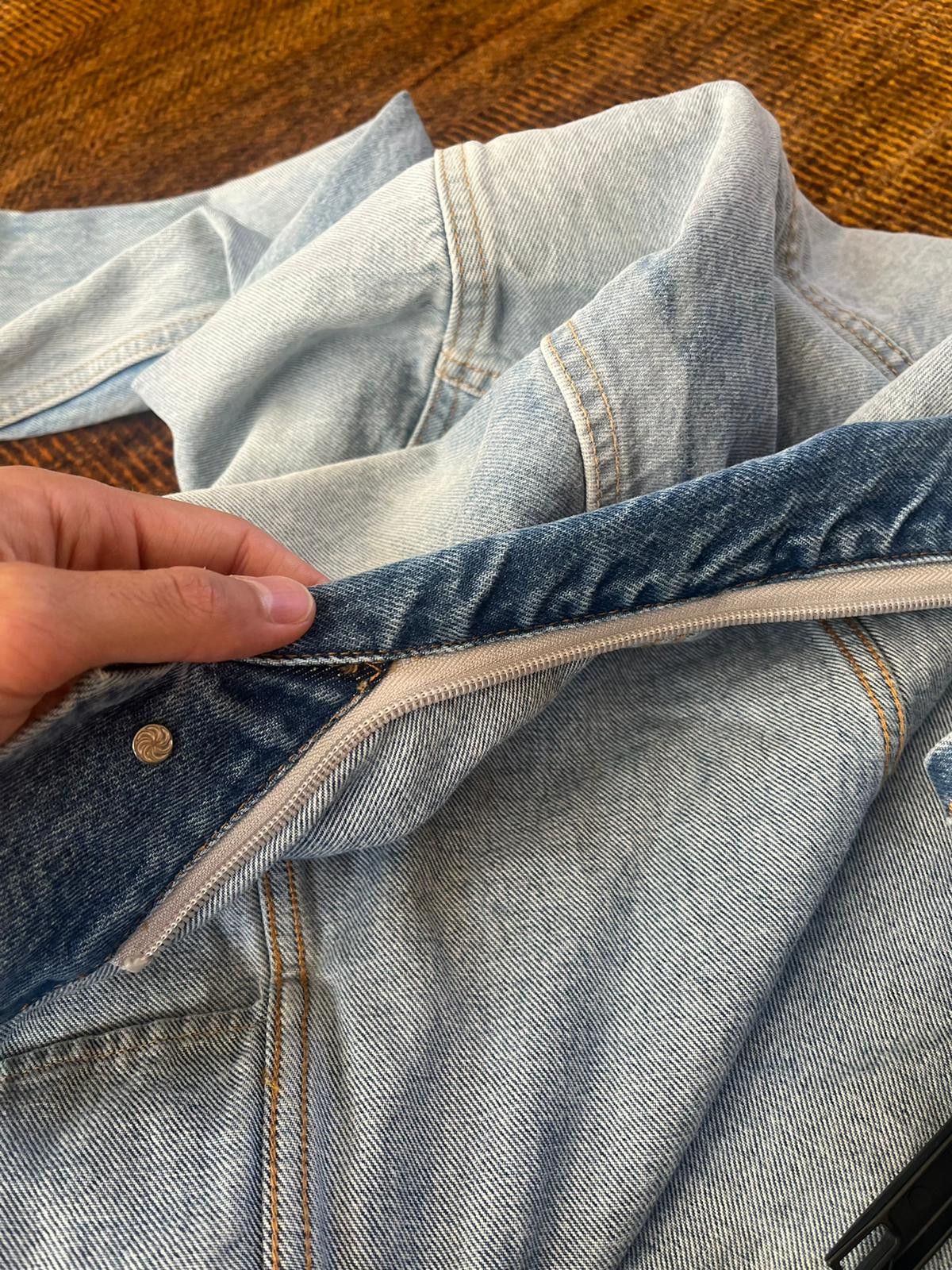 Vetements Oversized Denim Jacket in Light Blue Size US M / EU 48-50 / 2 - 19 Thumbnail