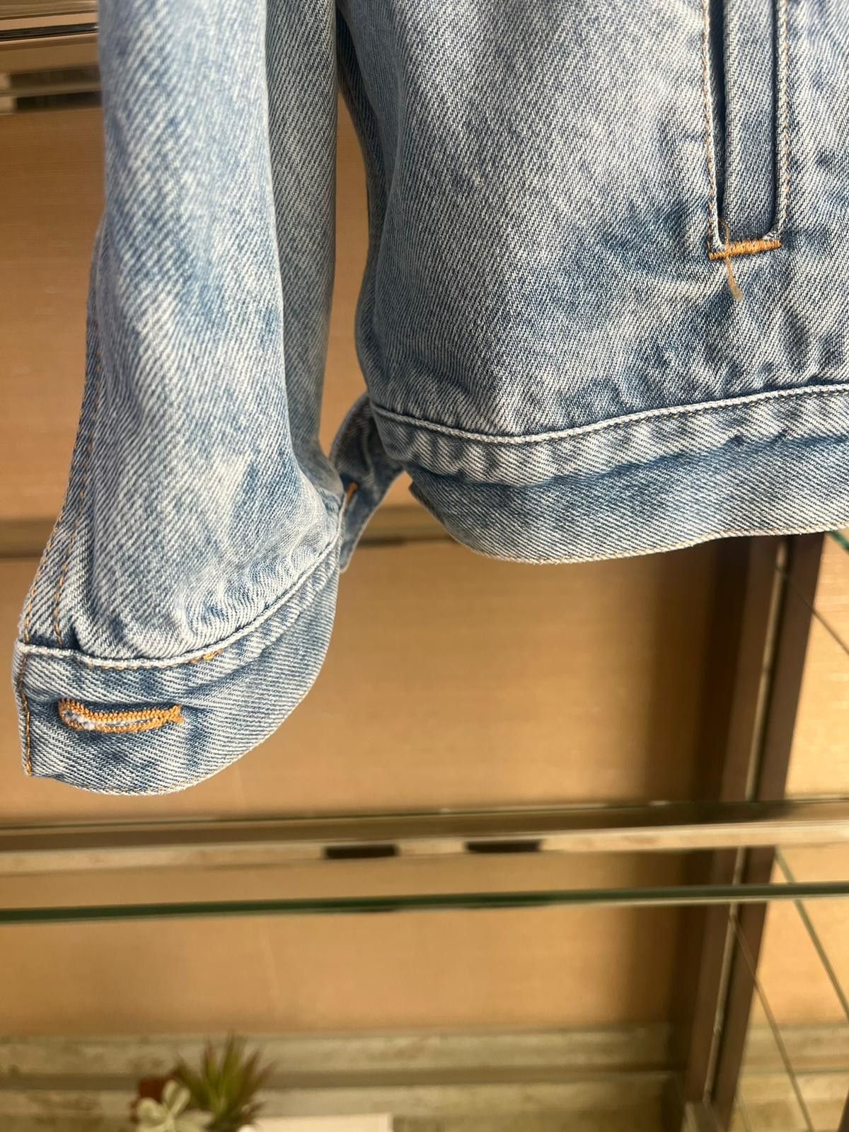 Vetements Oversized Denim Jacket in Light Blue Size US M / EU 48-50 / 2 - 9 Thumbnail