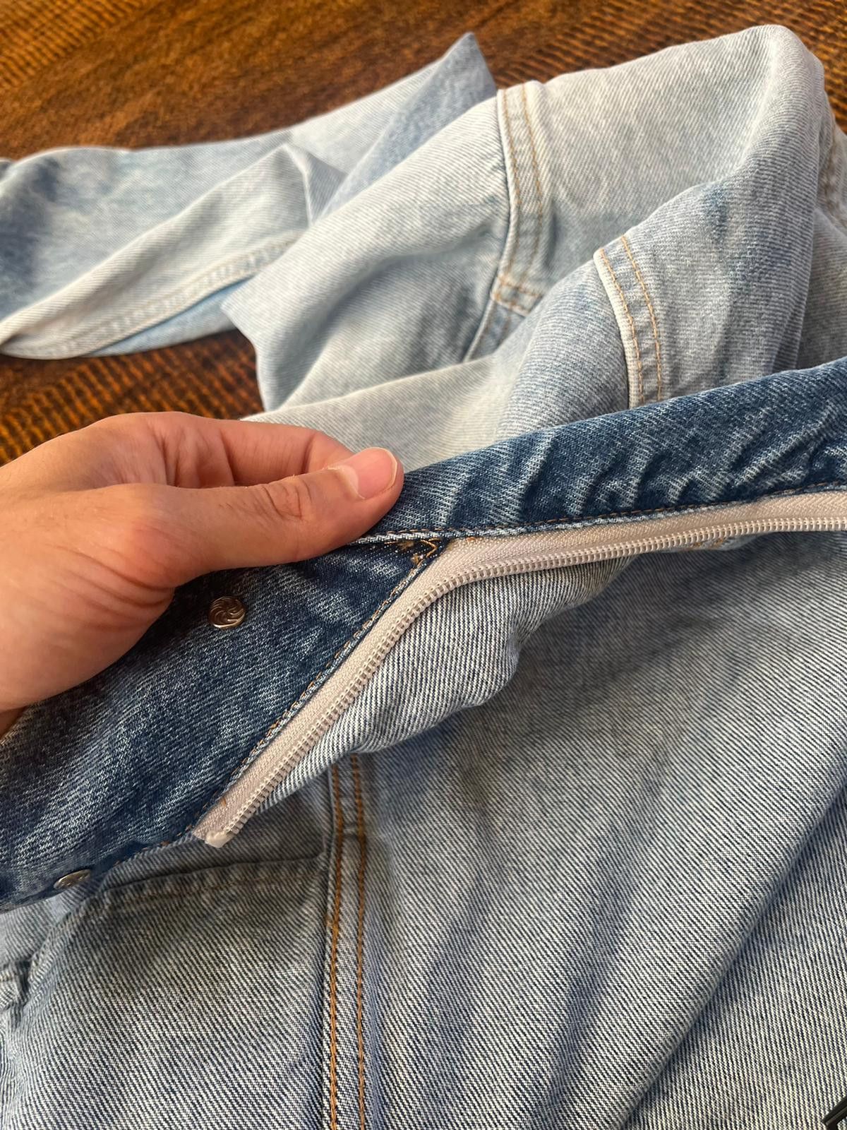 Vetements Oversized Denim Jacket in Light Blue Size US M / EU 48-50 / 2 - 18 Thumbnail