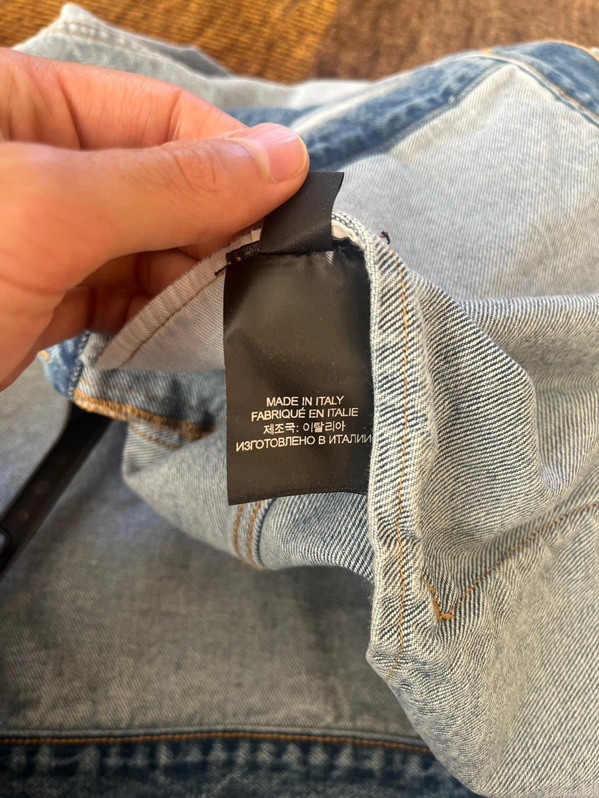 Vetements Oversized Denim Jacket in Light Blue Size US M / EU 48-50 / 2 - 15 Thumbnail