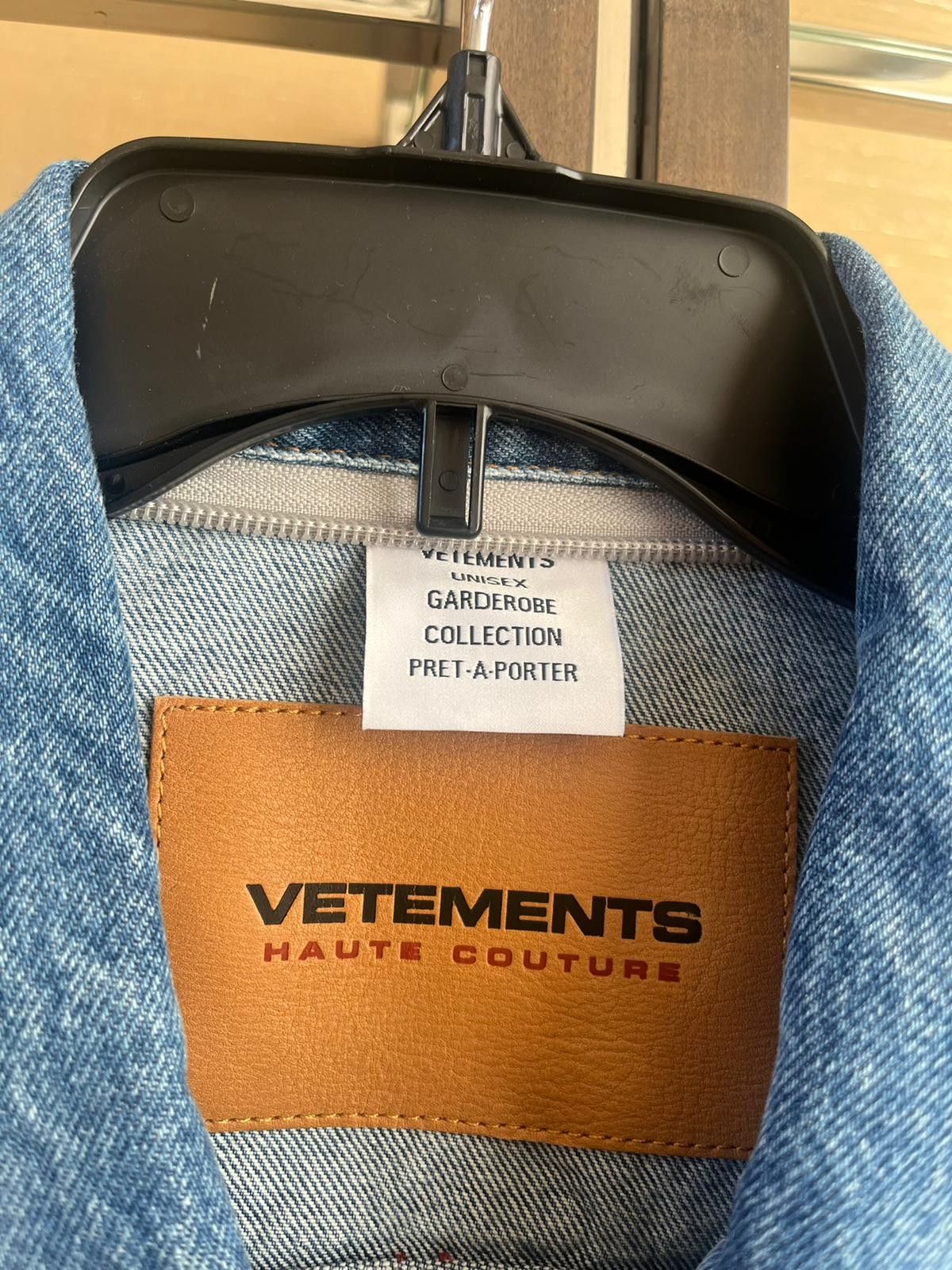 Vetements Oversized Denim Jacket in Light Blue Size US M / EU 48-50 / 2 - 11 Thumbnail