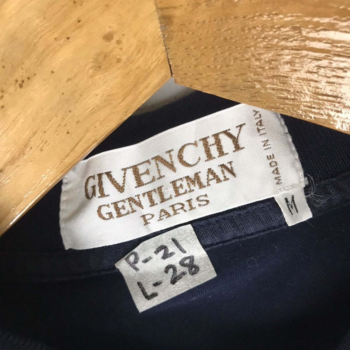 Givenchy Vintage 90s Givenchy Gentleman Paris Made in Italy Size US L / EU 52-54 / 3 - 7 Thumbnail