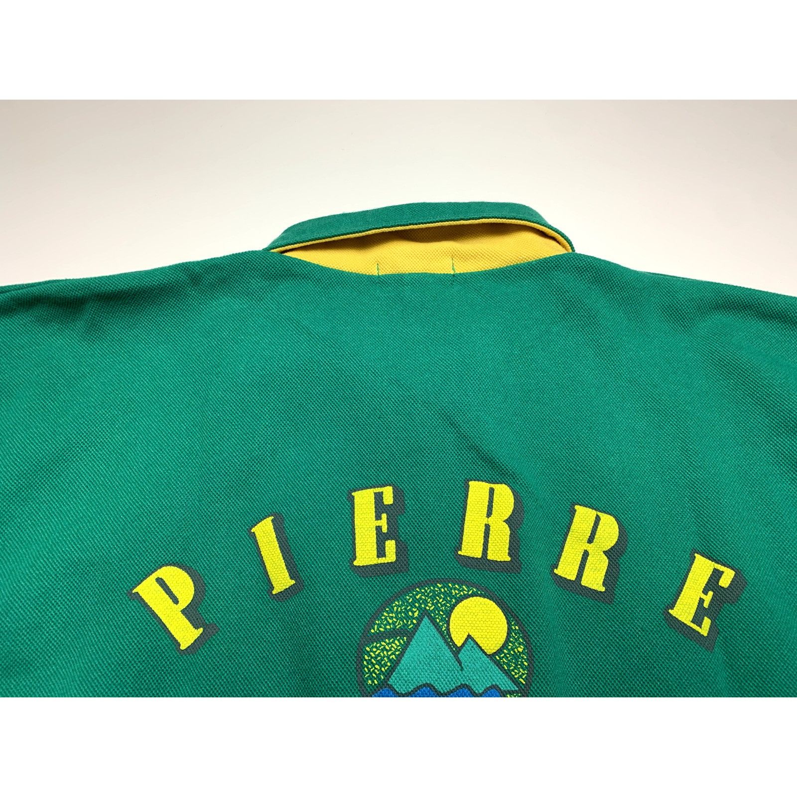 Vintage Vintage Green Sweatshirt Pierre Barthes Inuit Made in France Size US L / EU 52-54 / 3 - 11 Thumbnail