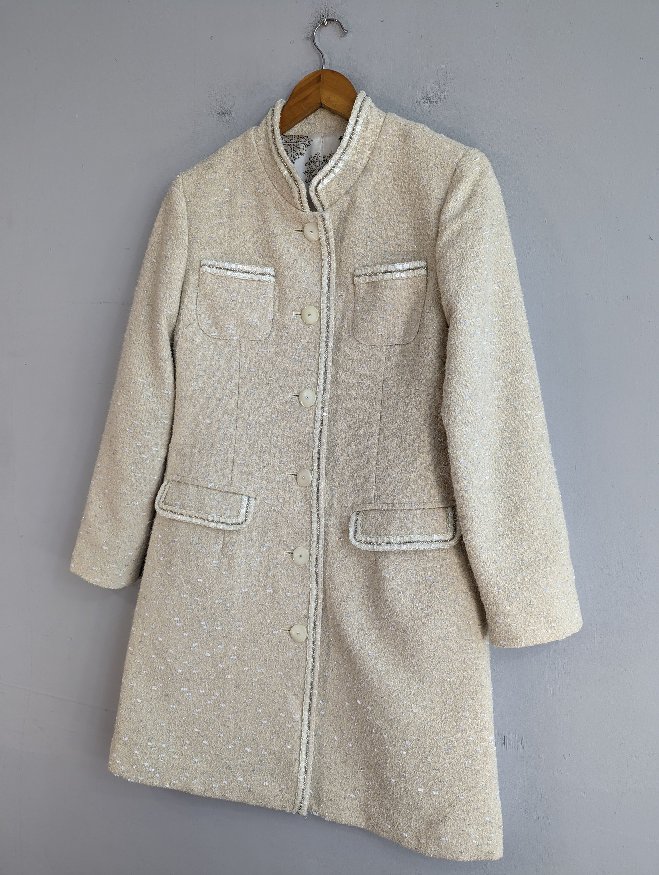 Designer × Japanese Brand × Vintage 🔥RARE🔥Vintage Zome Long Coat Labucci Style Jacket Size M / US 6-8 / IT 42-44 - 3 Thumbnail