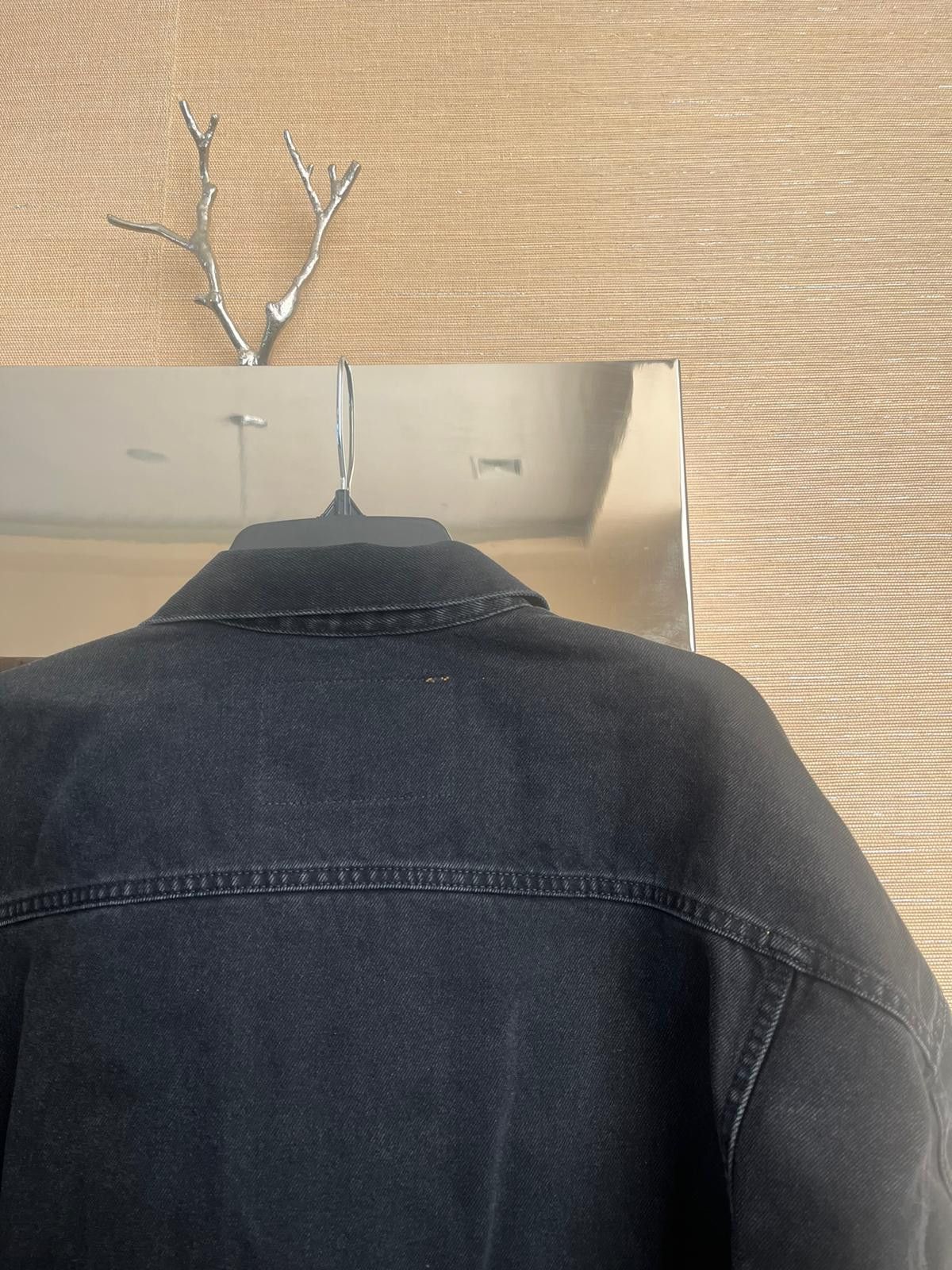 Vetements Oversized Denim Jacket in Black Size US M / EU 48-50 / 2 - 11 Thumbnail