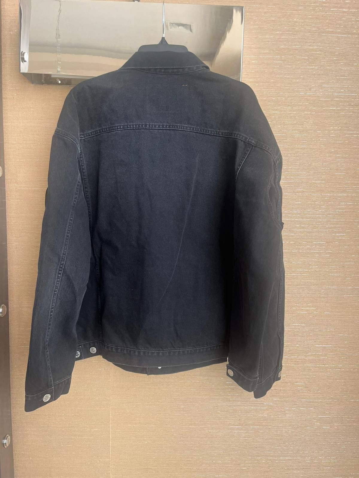 Vetements Oversized Denim Jacket in Black Size US M / EU 48-50 / 2 - 9 Thumbnail
