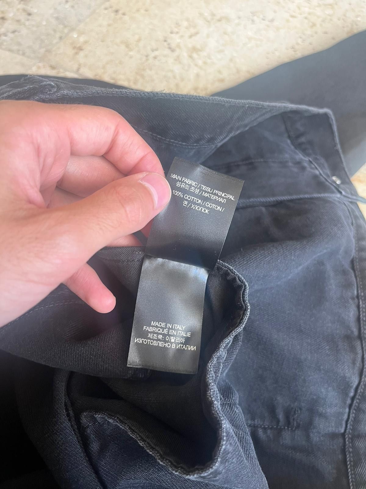 Vetements Oversized Denim Jacket in Black Size US M / EU 48-50 / 2 - 15 Thumbnail