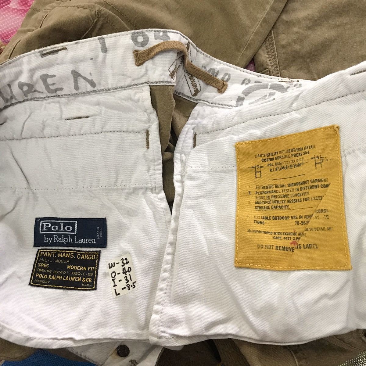 Polo Ralph Lauren × Ralph Lauren POLO RALPH LAUREN Tactical Pocket Conmar Zip 13 Star button Size US 32 / EU 48 - 11 Thumbnail