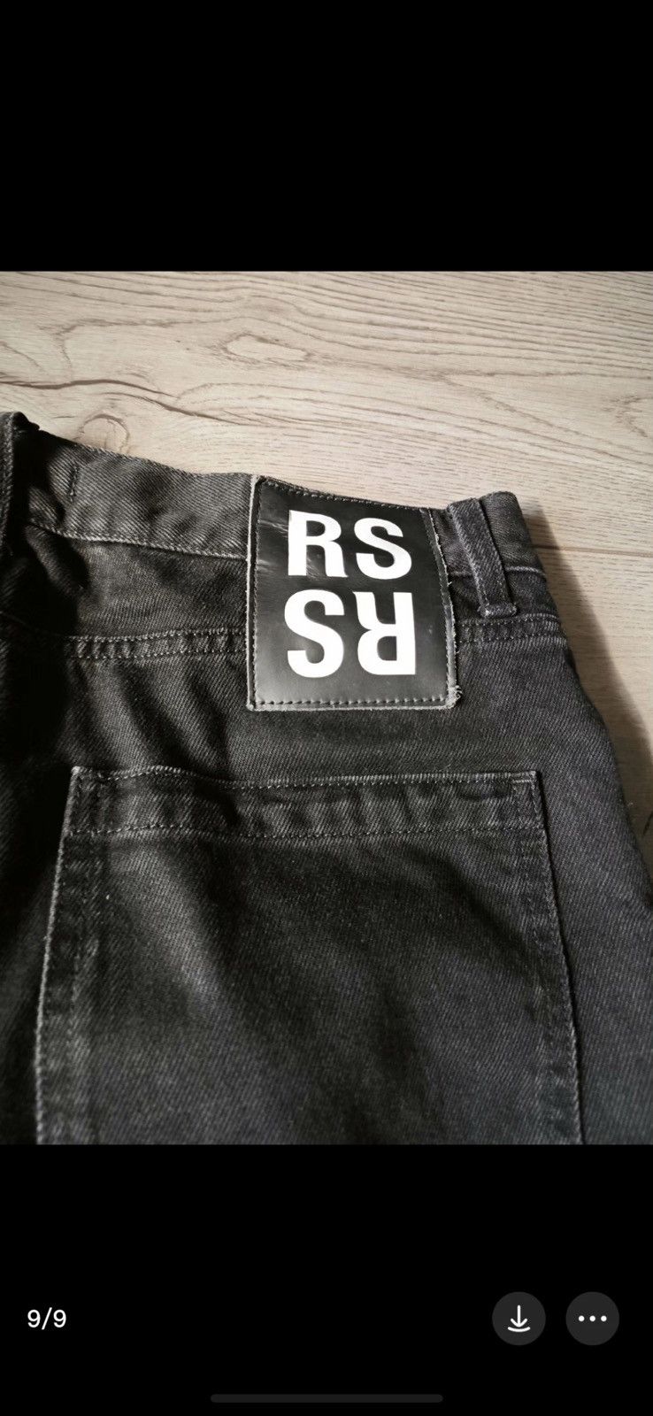 Raf Simons Raf Simons OG Blk&Grey Destroyed Jeans Size US 32 / EU 48 - 12 Thumbnail