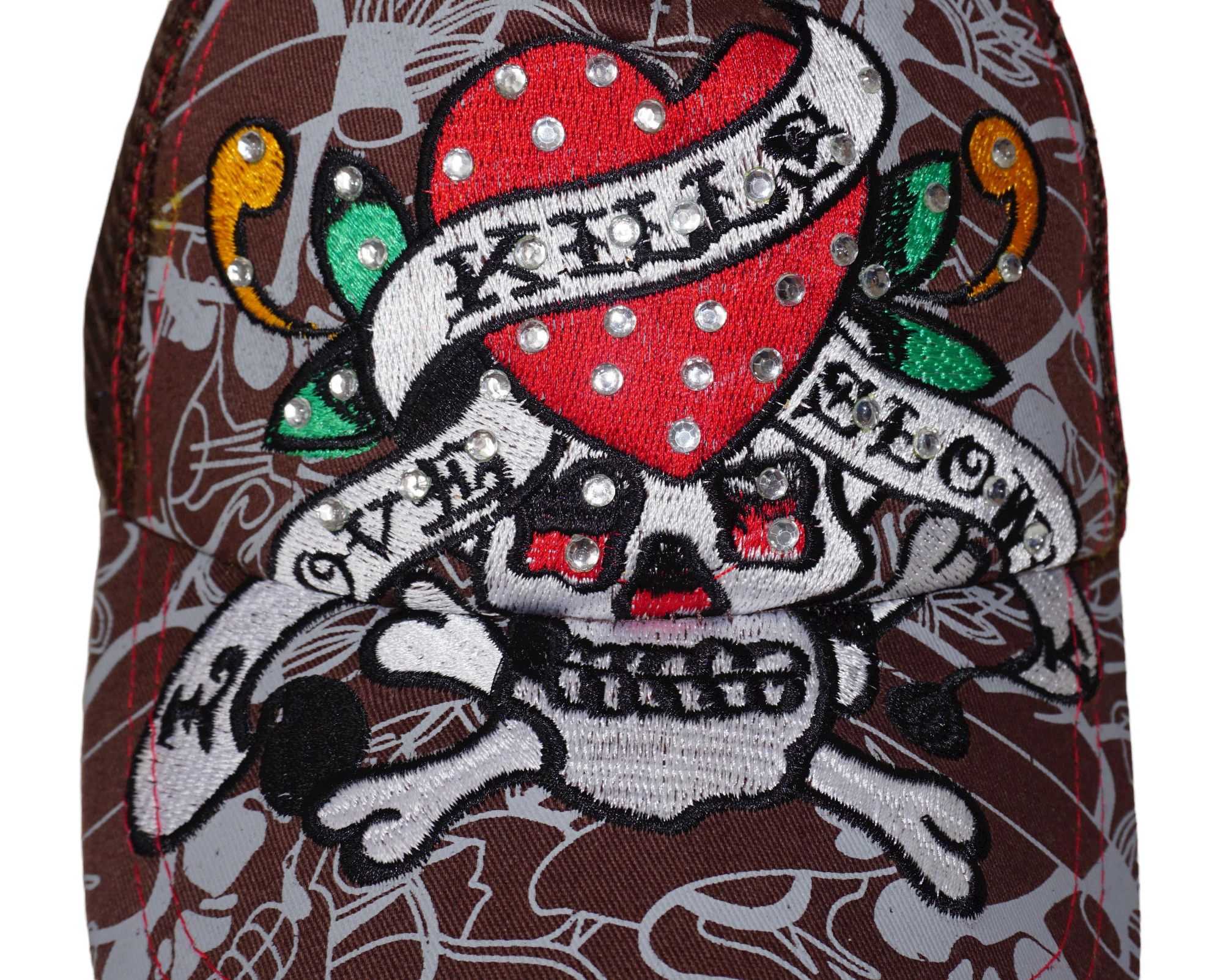 Christian Audigier Ed Hardy x Christian Audigier Love Kills Slowly Trucker Hat Size ONE SIZE - 5 Thumbnail