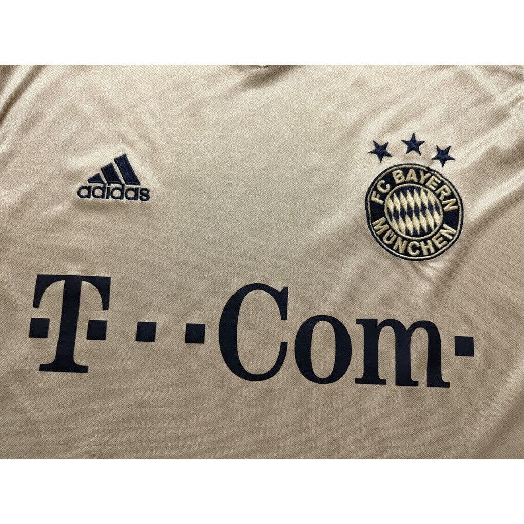 Adidas adidas FC Bayern Munich Roy Makaay 10 2004 Away Shirt Size US XL / EU 56 / 4 - 3 Thumbnail