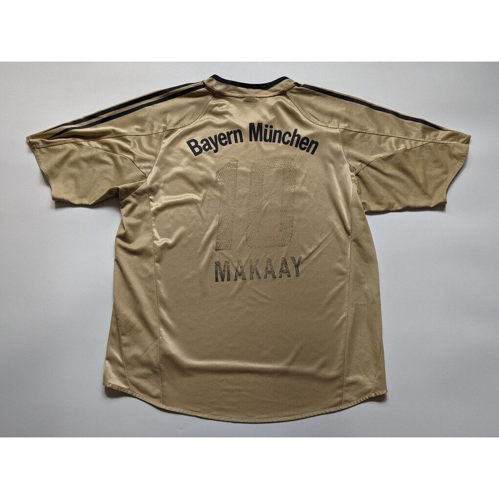 Adidas adidas FC Bayern Munich Roy Makaay 10 2004 Away Shirt Size US XL / EU 56 / 4 - 10 Thumbnail
