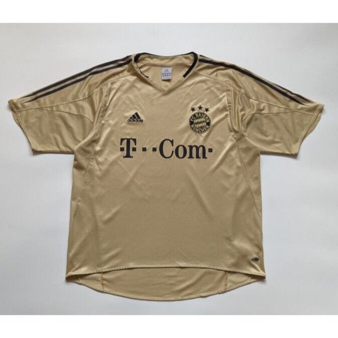 Adidas adidas FC Bayern Munich Roy Makaay 10 2004 Away Shirt Size US XL / EU 56 / 4 - 1 Thumbnail