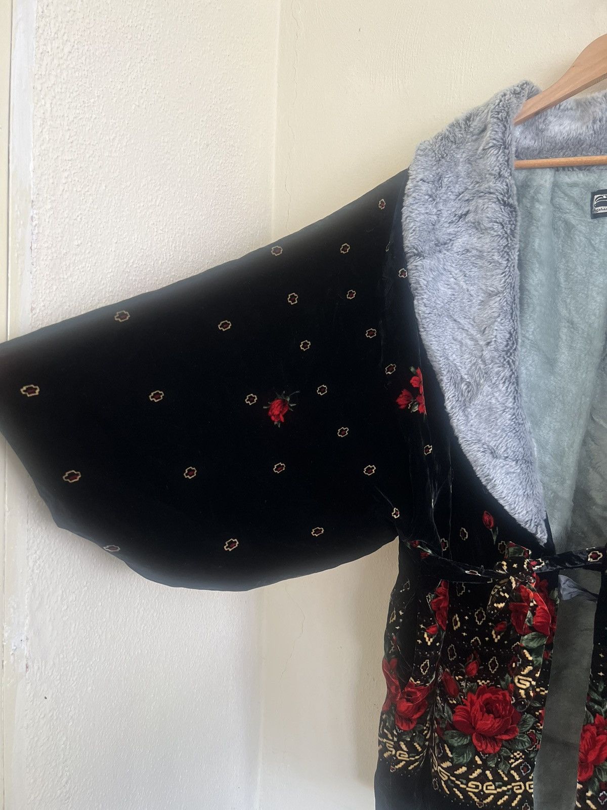 Japanese Brand × Vintage Vintage kimono Agehara Velvet Flower Size US XL / EU 56 / 4 - 5 Thumbnail