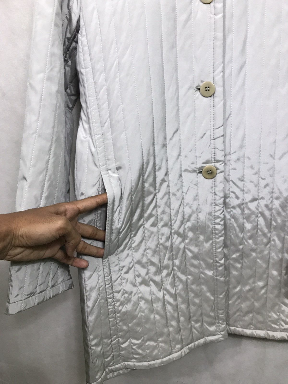 Max Mara Max mara quilted jacket made in italy Size ONE SIZE - 5 Thumbnail