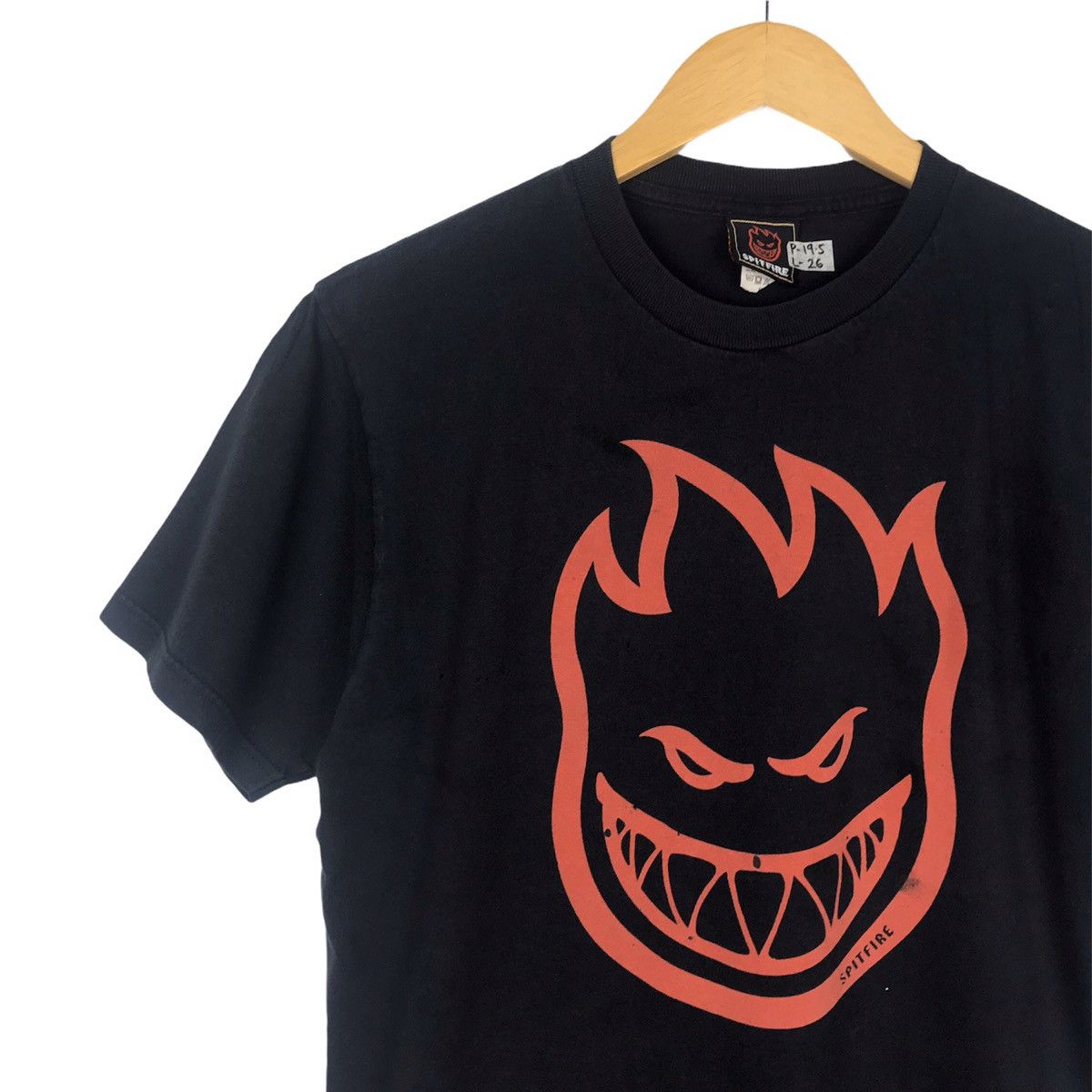 Spitfire Distressed 00s Spitfire Skateboarding With Big Logo Size US M / EU 48-50 / 2 - 3 Thumbnail