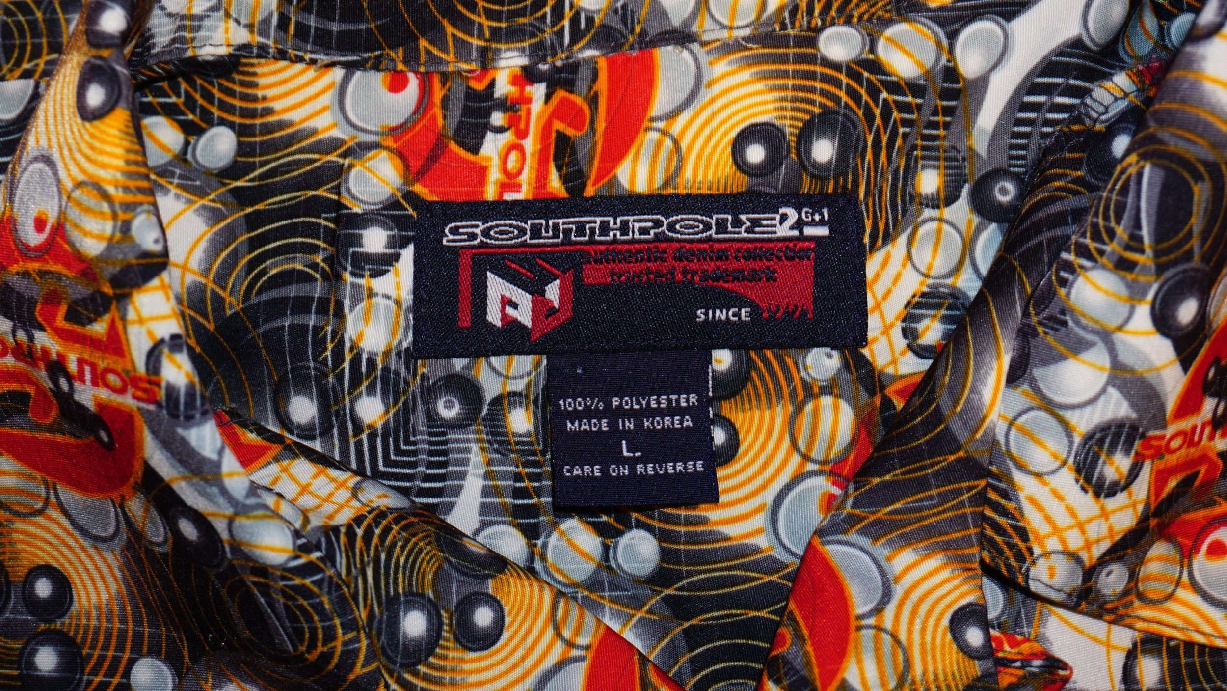 Southpole × Vintage Southpole Vintage 90s Full Print Bowling Summer Shirt Size US L / EU 52-54 / 3 - 3 Thumbnail
