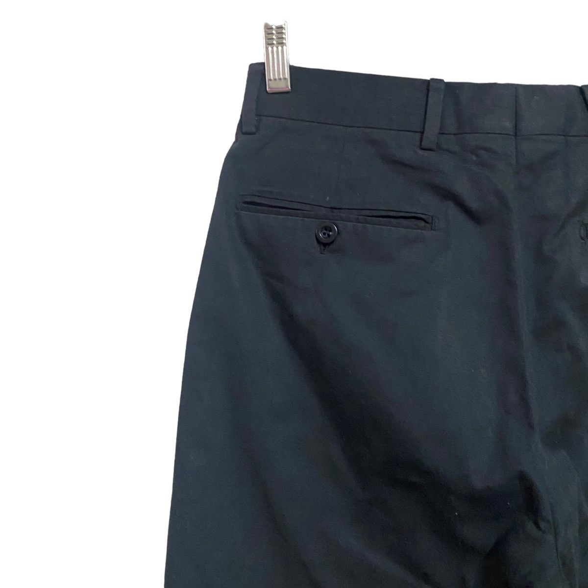 Hermes Vintage Hermes Black Faded Trouser Pants Size US 30 / EU 46 - 10 Thumbnail