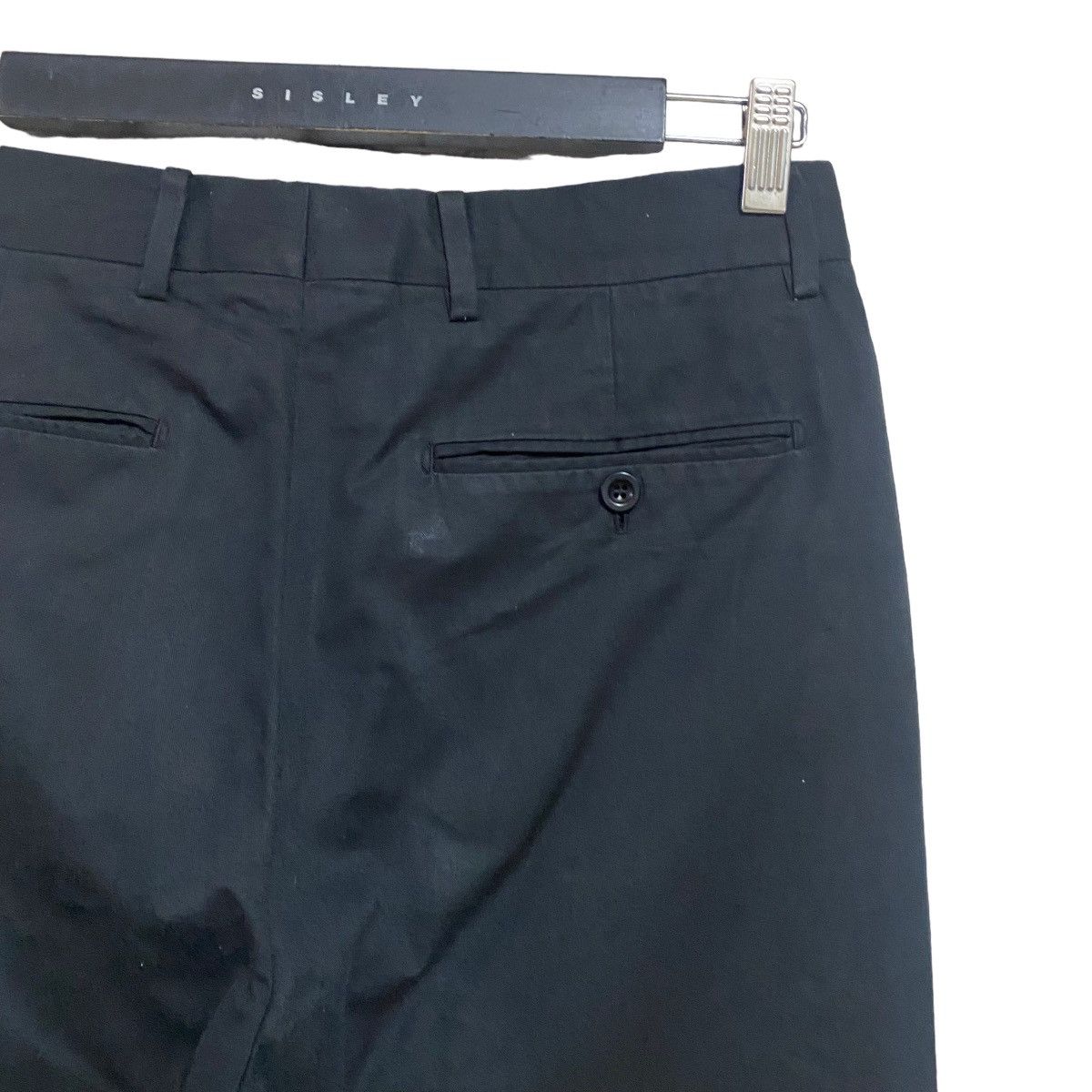 Hermes Vintage Hermes Black Faded Trouser Pants Size US 30 / EU 46 - 9 Thumbnail