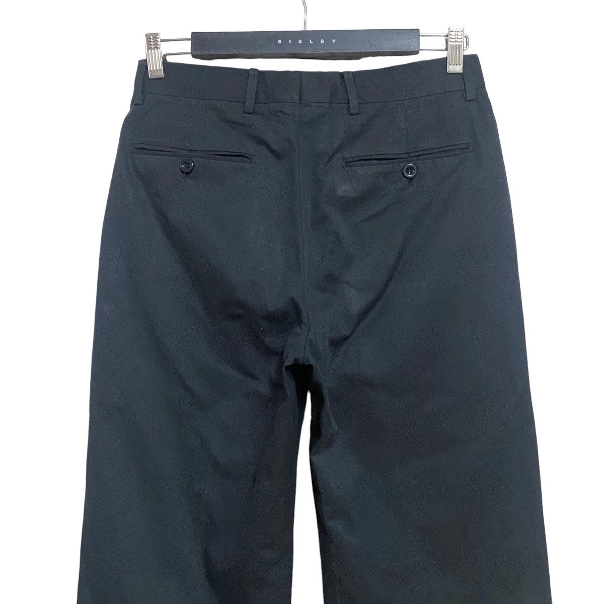 Hermes Vintage Hermes Black Faded Trouser Pants Size US 30 / EU 46 - 8 Thumbnail