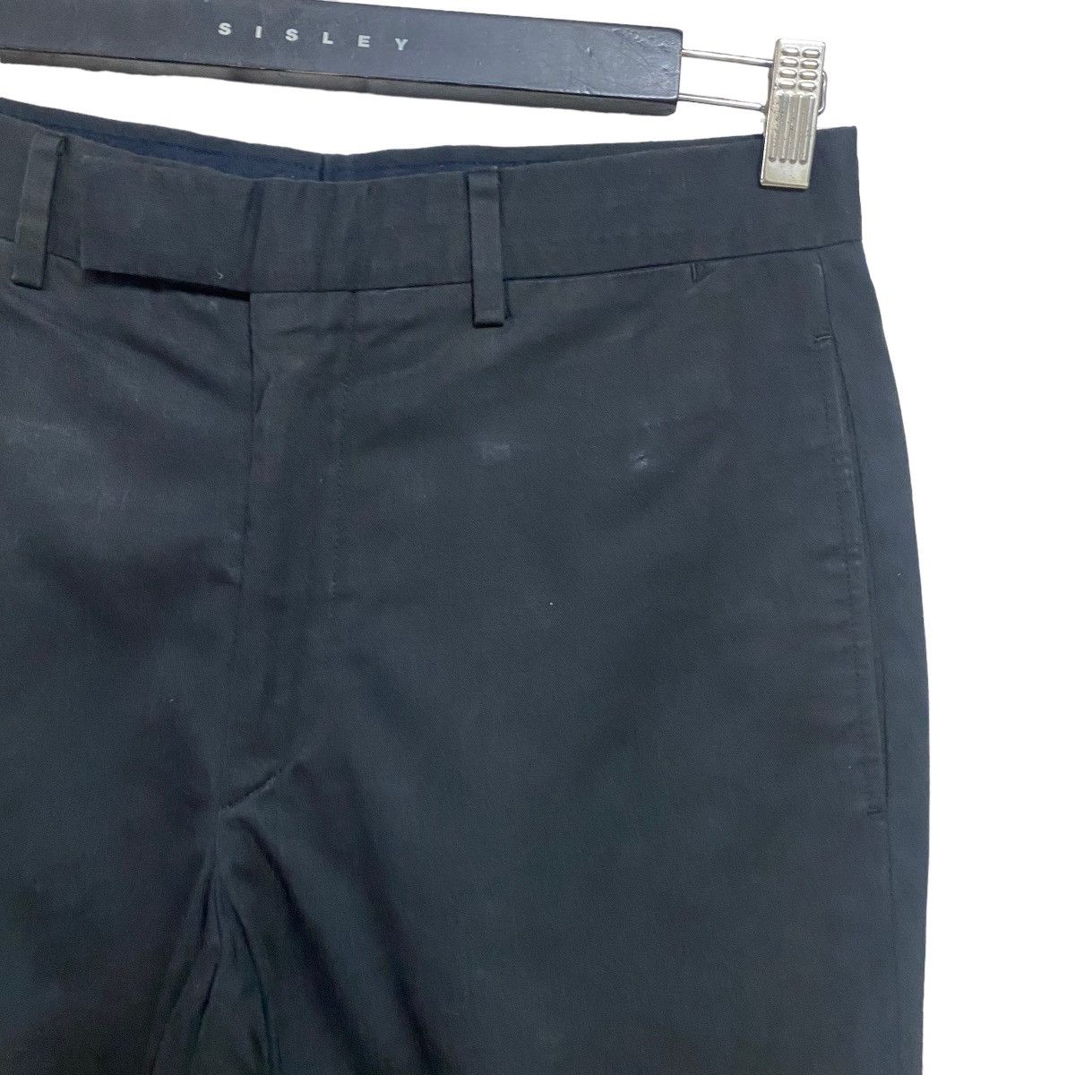 Hermes Vintage Hermes Black Faded Trouser Pants Size US 30 / EU 46 - 6 Thumbnail