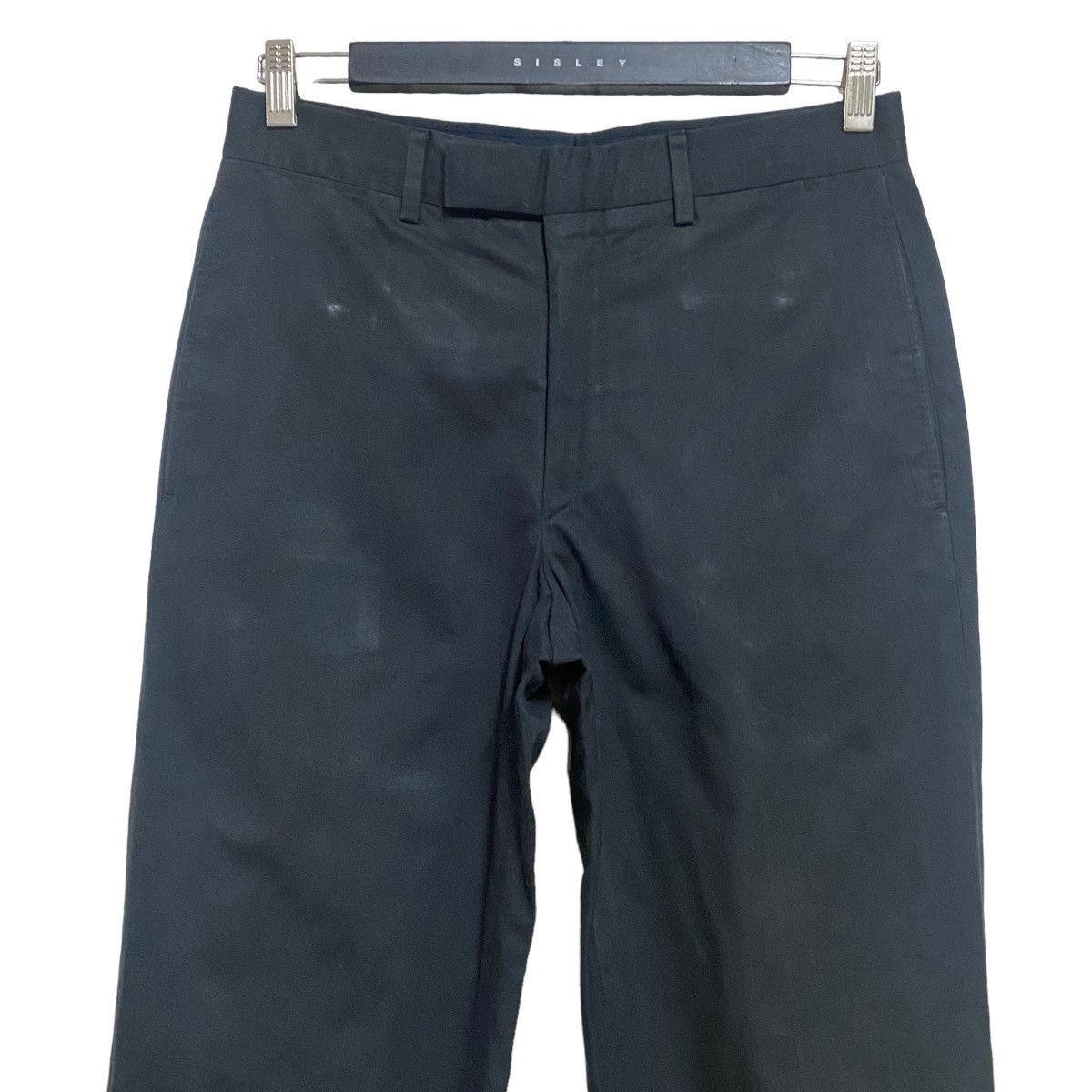 Hermes Vintage Hermes Black Faded Trouser Pants Size US 30 / EU 46 - 4 Thumbnail