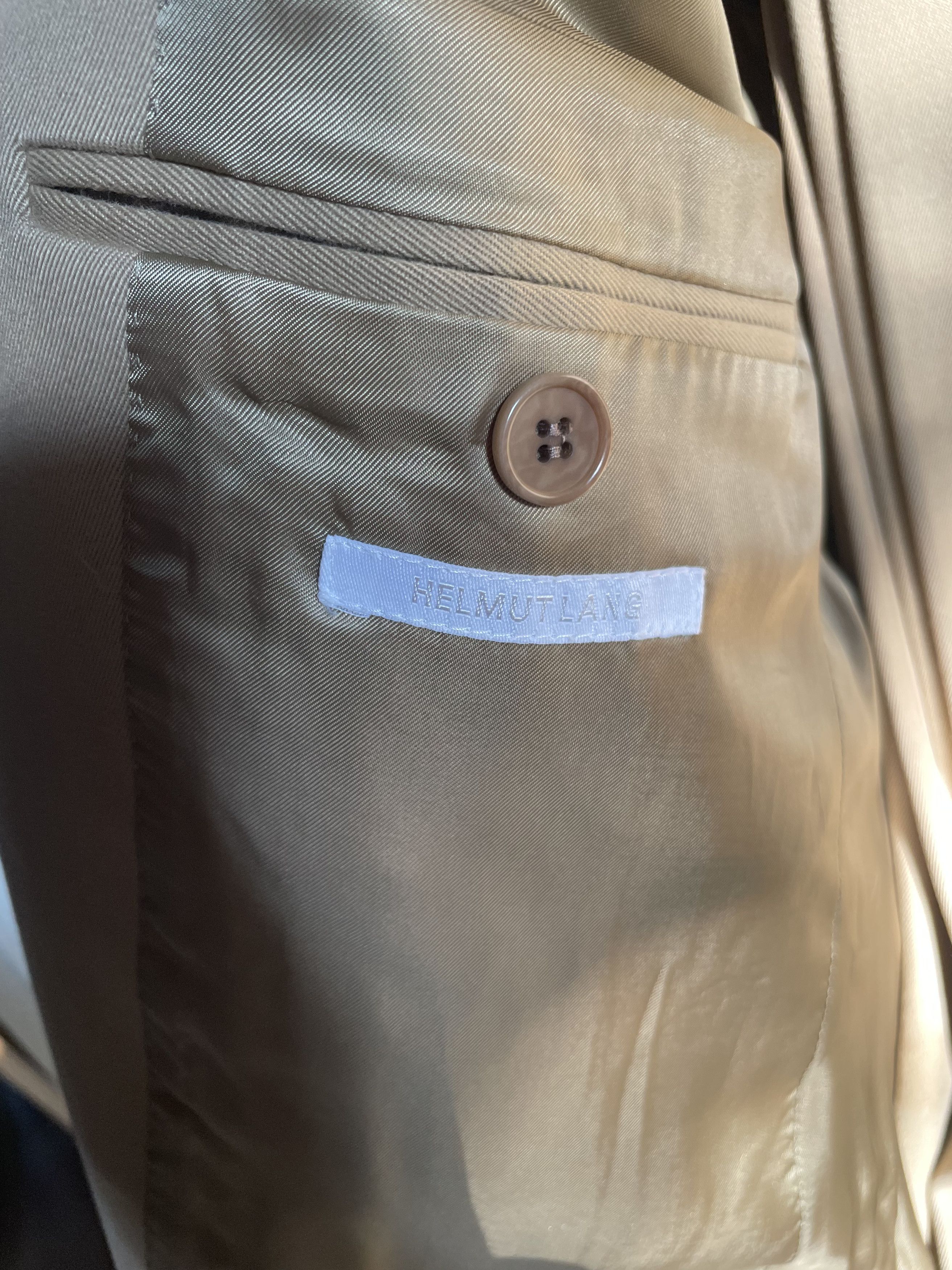 Helmut Lang Wool Kashmir Suit Size 48R - 4 Thumbnail