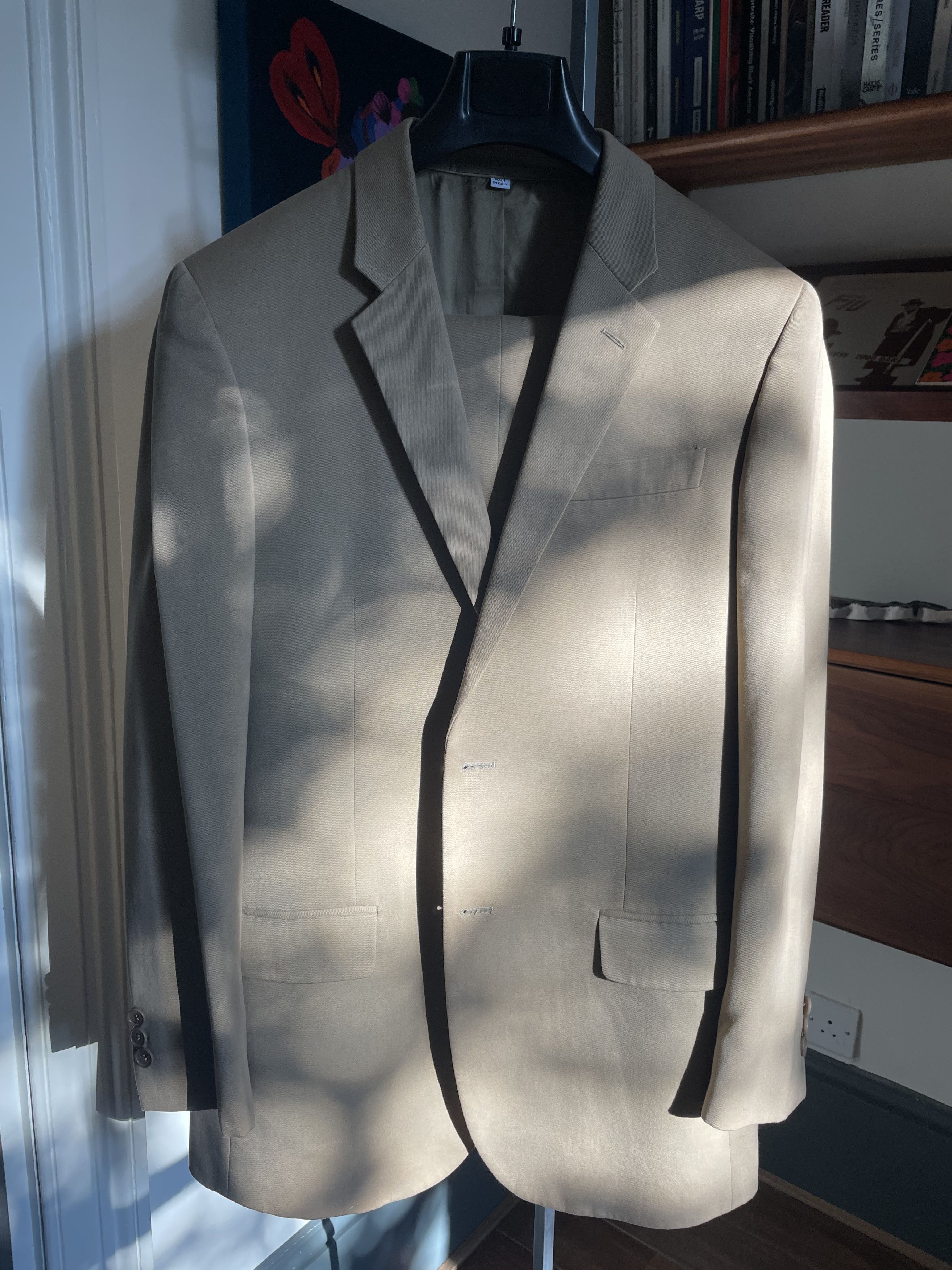 Helmut Lang Wool Kashmir Suit Size 48R - 2 Thumbnail