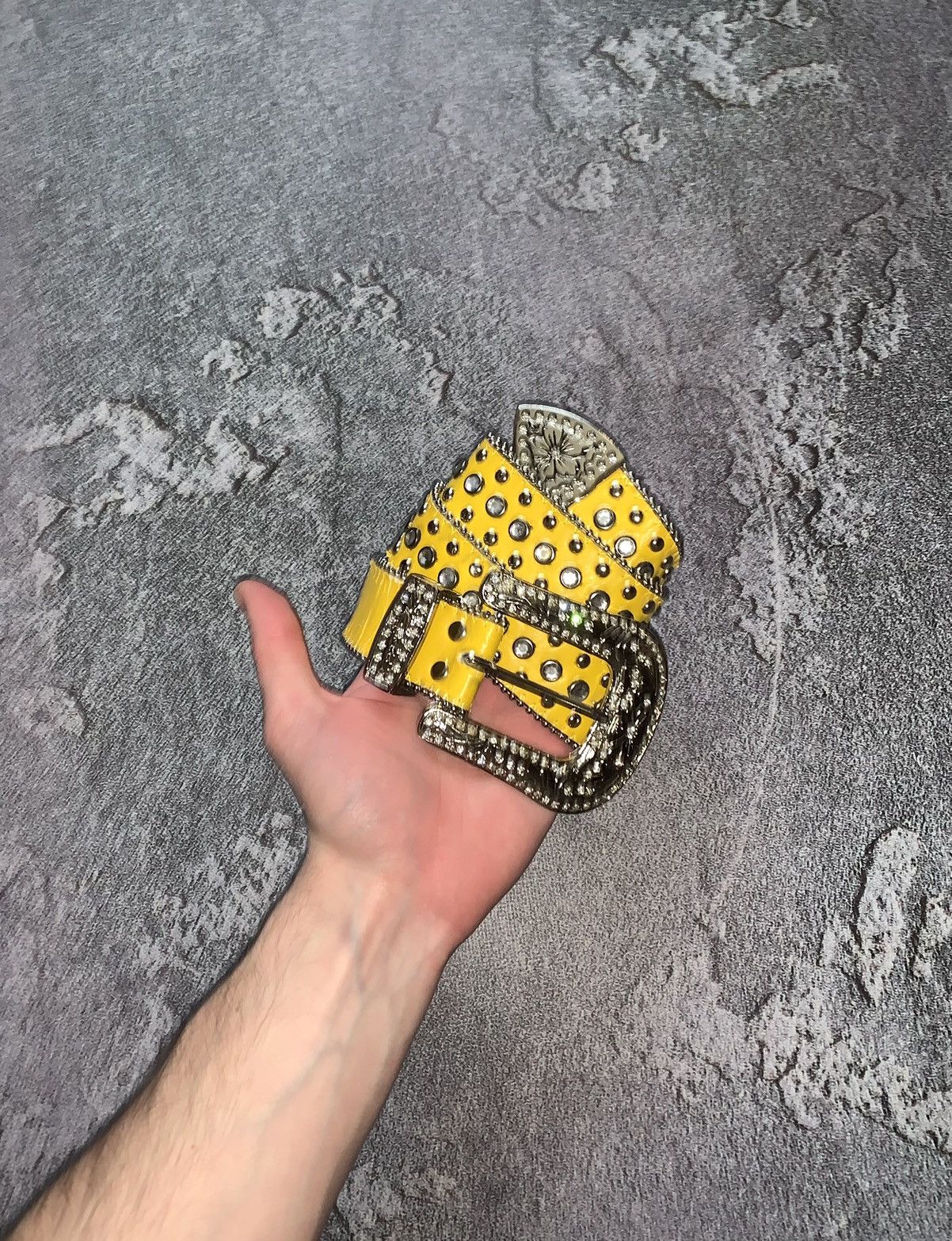 Yellow Bb Simon Belt | Grailed