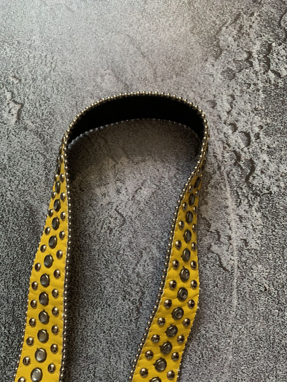 Japanese Brand × Vintage Belt like B.B. Simon Y2K rhinostones crystals stones yellow Size ONE SIZE - 15 Thumbnail