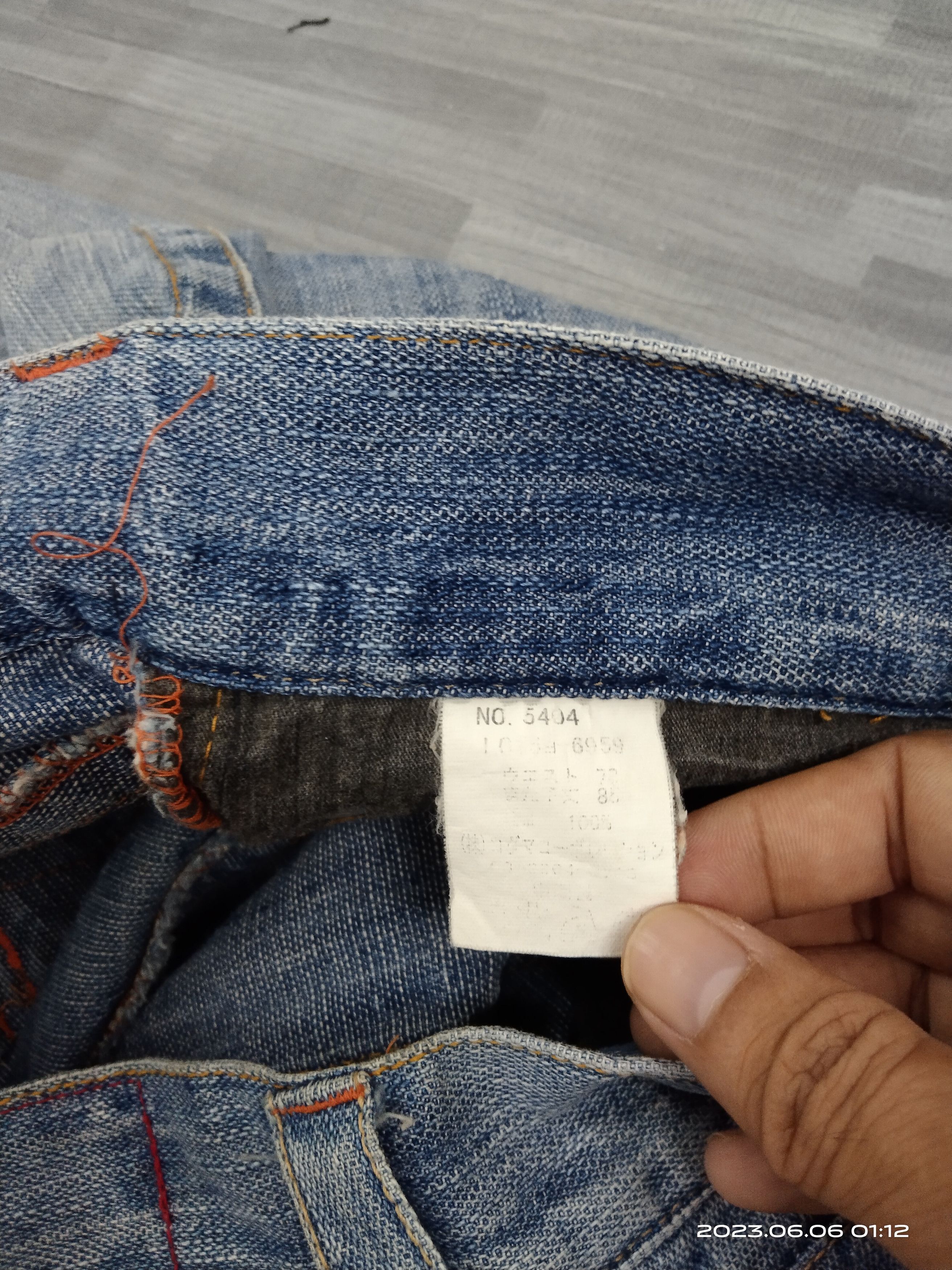 Japanese Brand FLARE TWIST DOMINATE DENIM PANTS Size US 29 - 8 Thumbnail