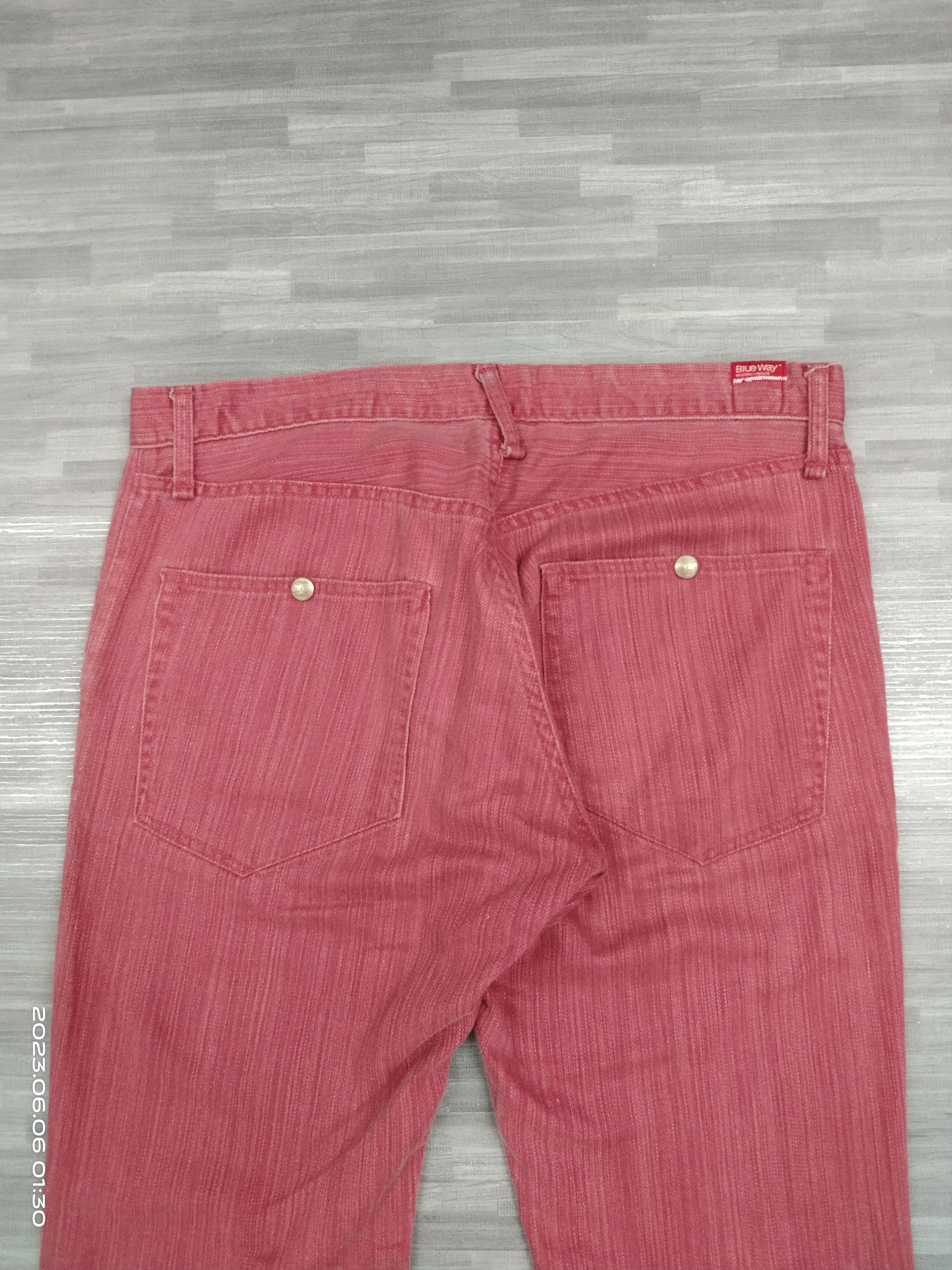 Japanese Brand SiCK FLARE DOUBLE POCKET BLUEWAYS JAPAN Size US 34 / EU 50 - 5 Thumbnail