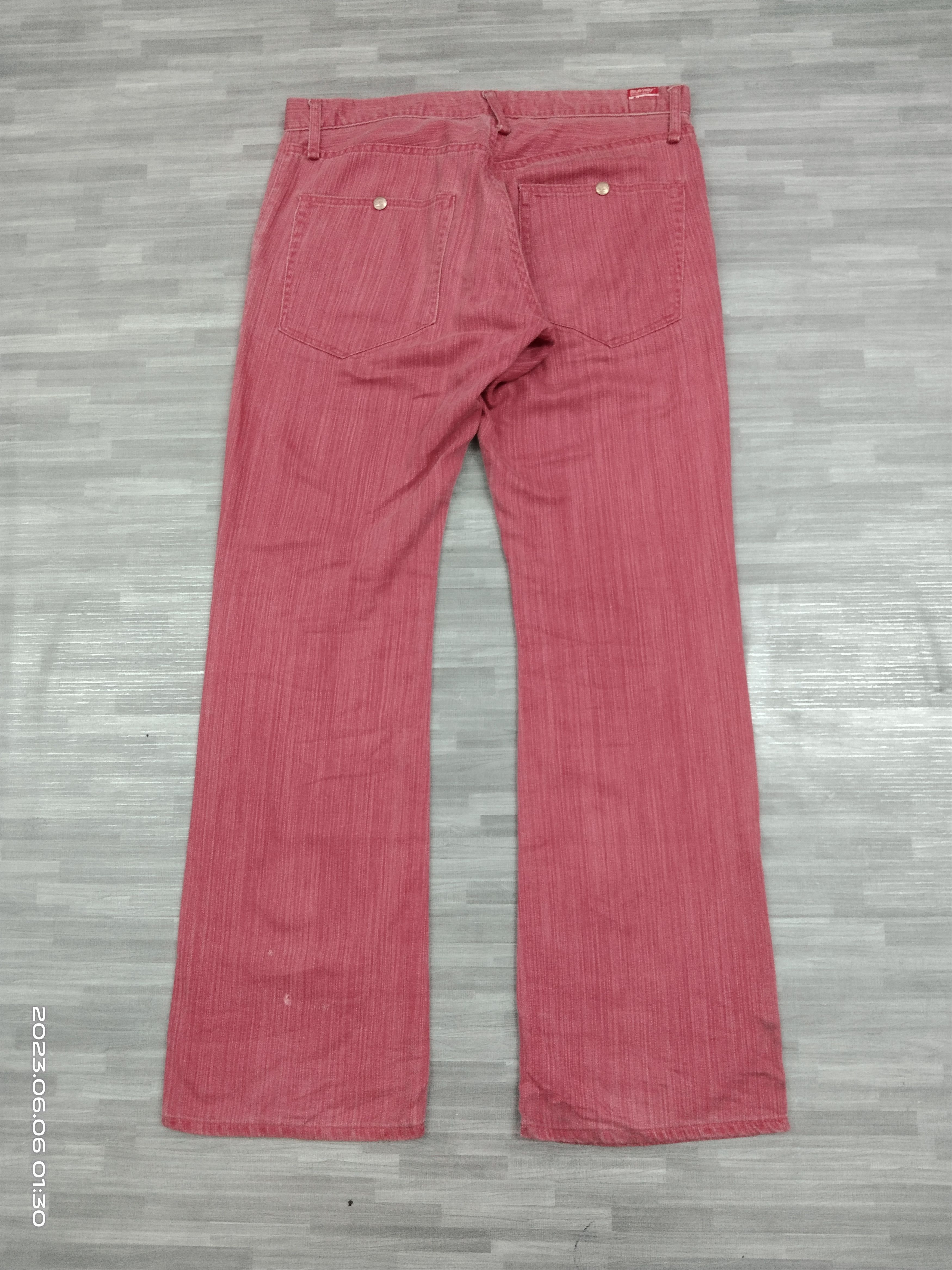Japanese Brand SiCK FLARE DOUBLE POCKET BLUEWAYS JAPAN Size US 34 / EU 50 - 3 Thumbnail