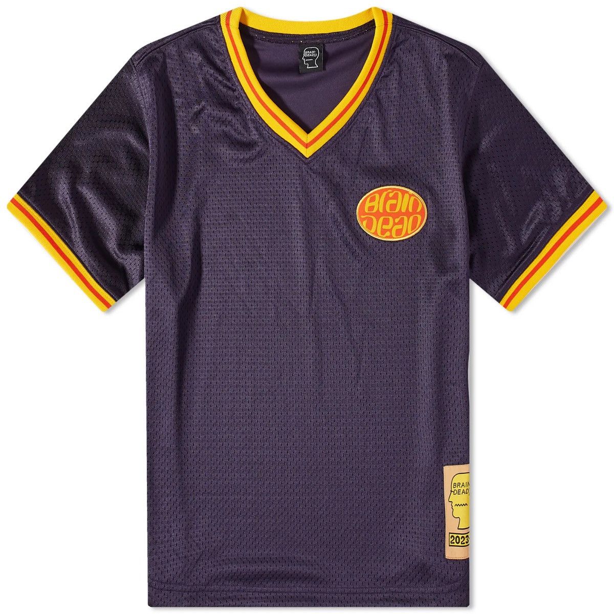 Brain Dead BRAIN DEAD Homers Mesh Baseball Jersey Size US L / EU 52-54 / 3 - 2 Thumbnail