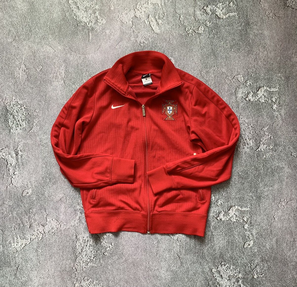 Nike × Vintage Nike portugal soccer jersey track jacket sweatshirt olypmic Size US M / EU 48-50 / 2 - 10 Thumbnail
