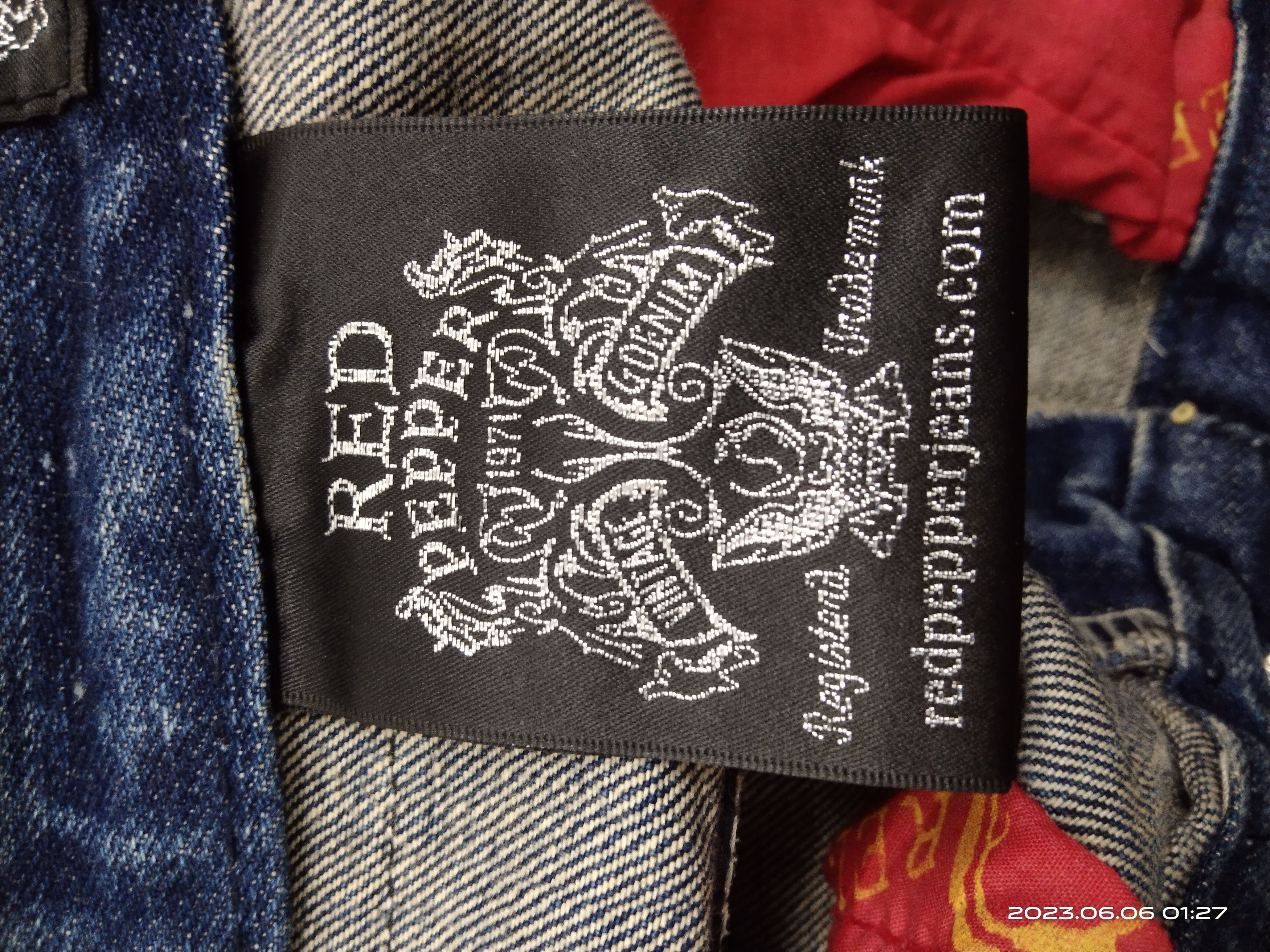 Rusty RUSTY STUDDED REDPEPPERS DENIM PANTS Size US 30 / EU 46 - 9 Thumbnail