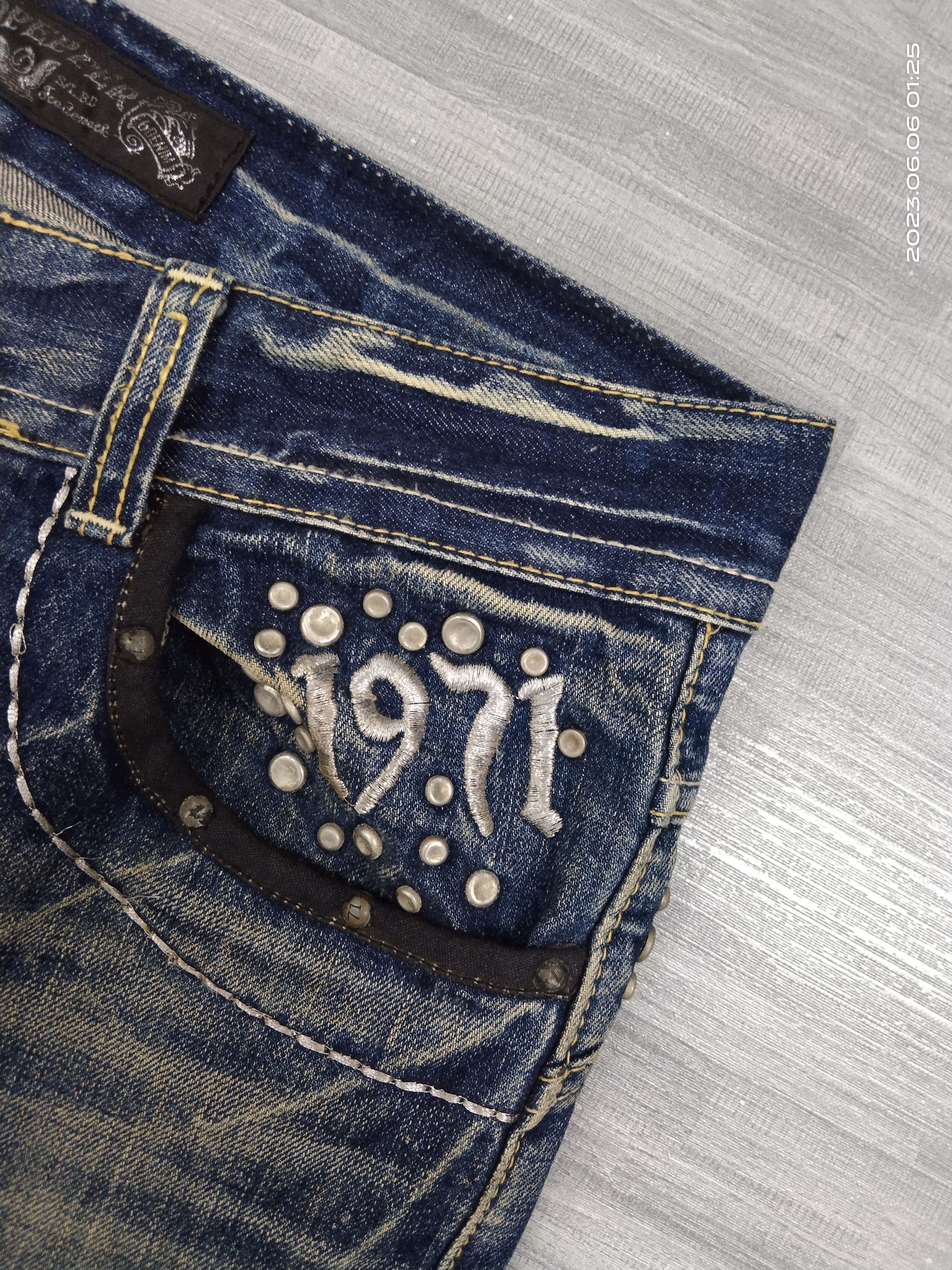 Rusty RUSTY STUDDED REDPEPPERS DENIM PANTS Size US 30 / EU 46 - 7 Thumbnail